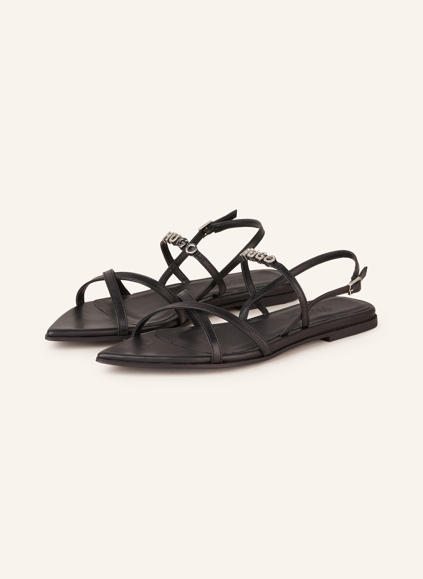 HUGO Sandals ELLYE, Color: BLACK (Image 1)