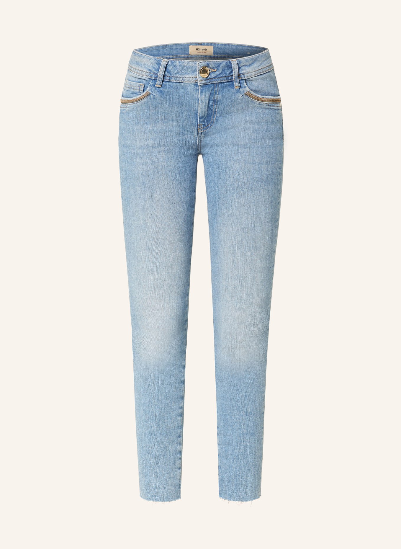 MOS MOSH Skinny Jeans MMSUMNER, Farbe: 406 LIGHT BLUE (Bild 1)
