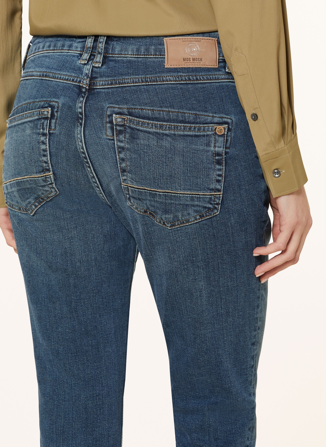 MOS MOSH Skinny Jeans MMNAOMI, Farbe: 401 BLUE (Bild 6)