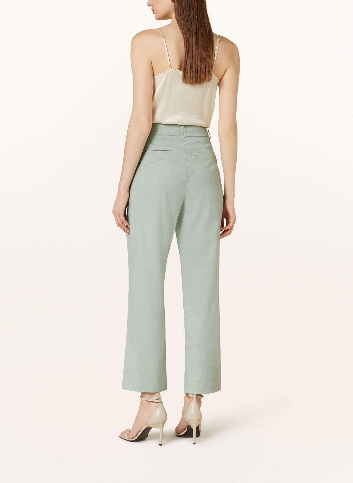 MOS MOSH Trousers CHLEO, Color: LIGHT GREEN (Image 3)