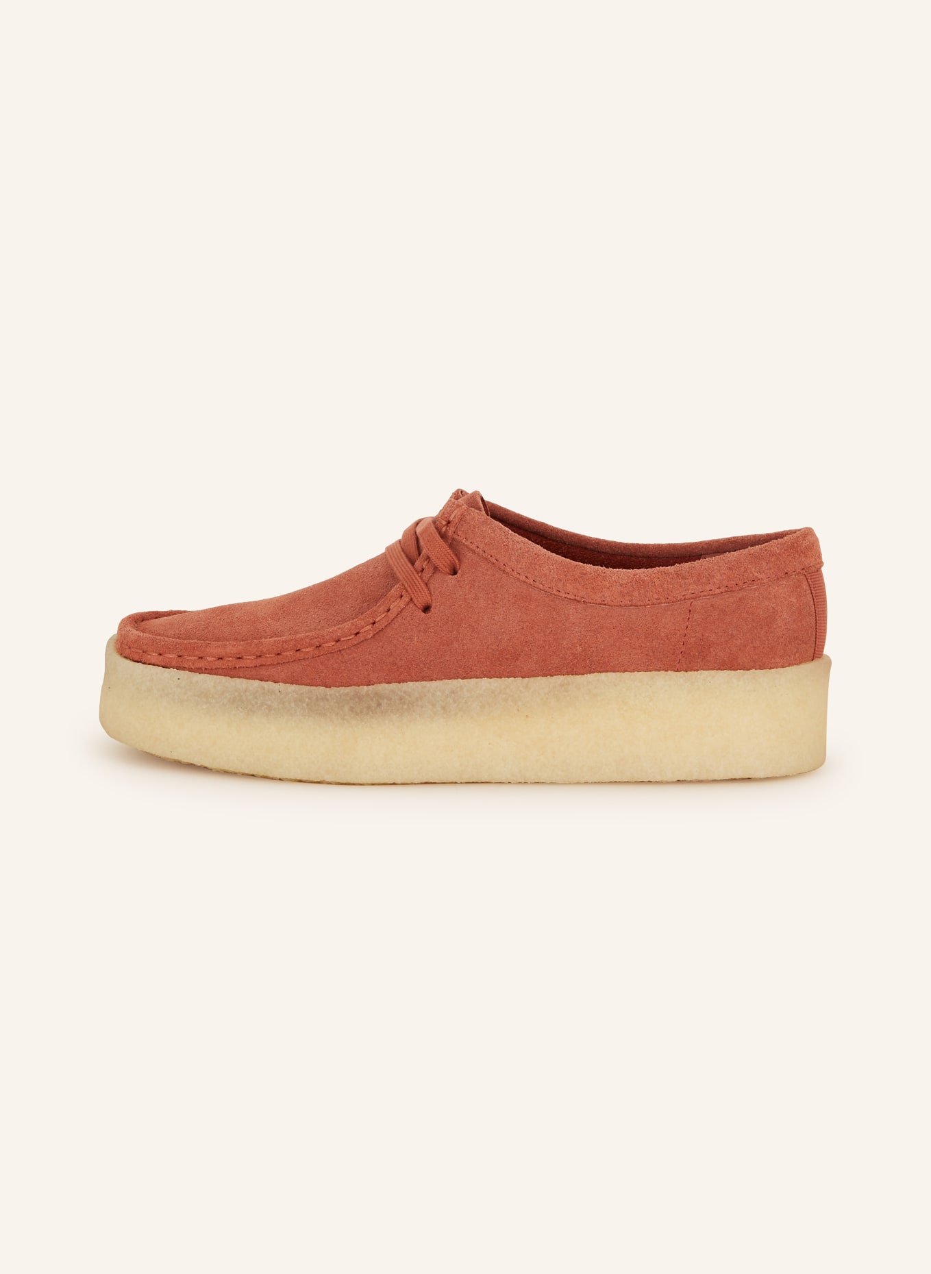 Clarks ORIGINALS Desert boots WALLABEE CUP, Color: LIGHT RED (Image 4)