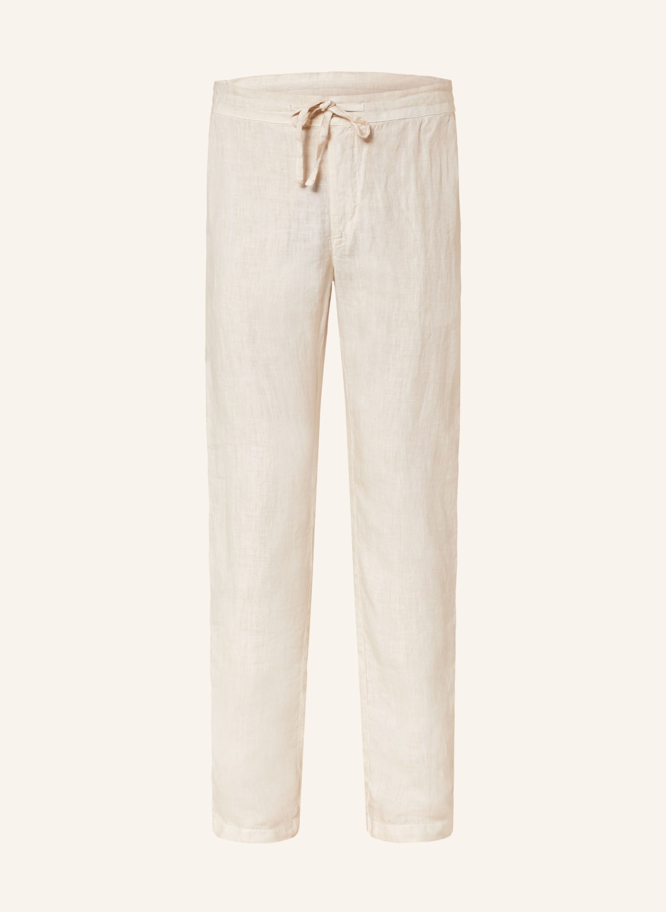 120%lino Lněné chino kalhoty, Barva: KRÉMOVÁ (Obrázek 1)