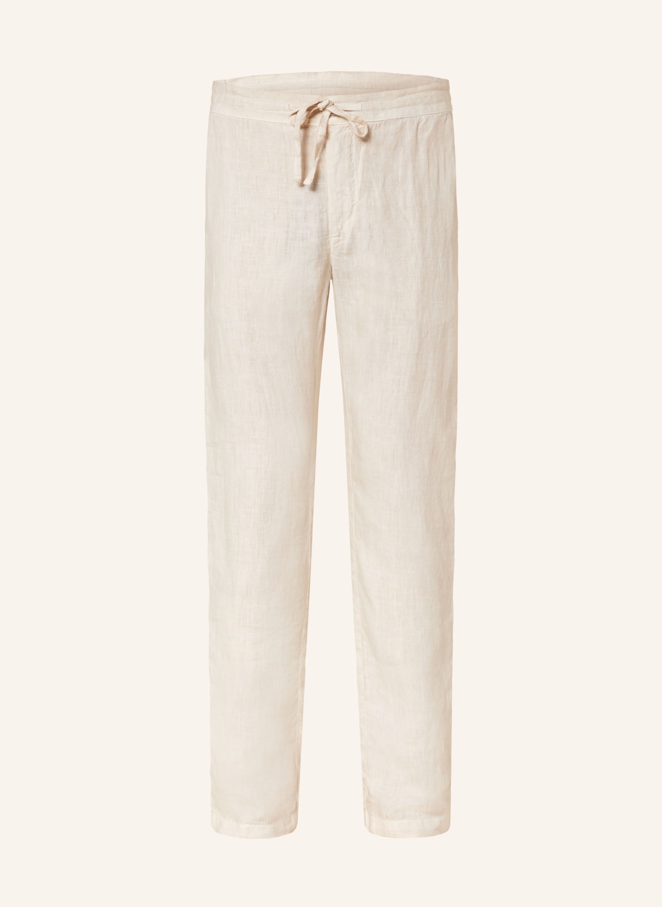 120%lino Linen chinos, Color: CREAM (Image 1)