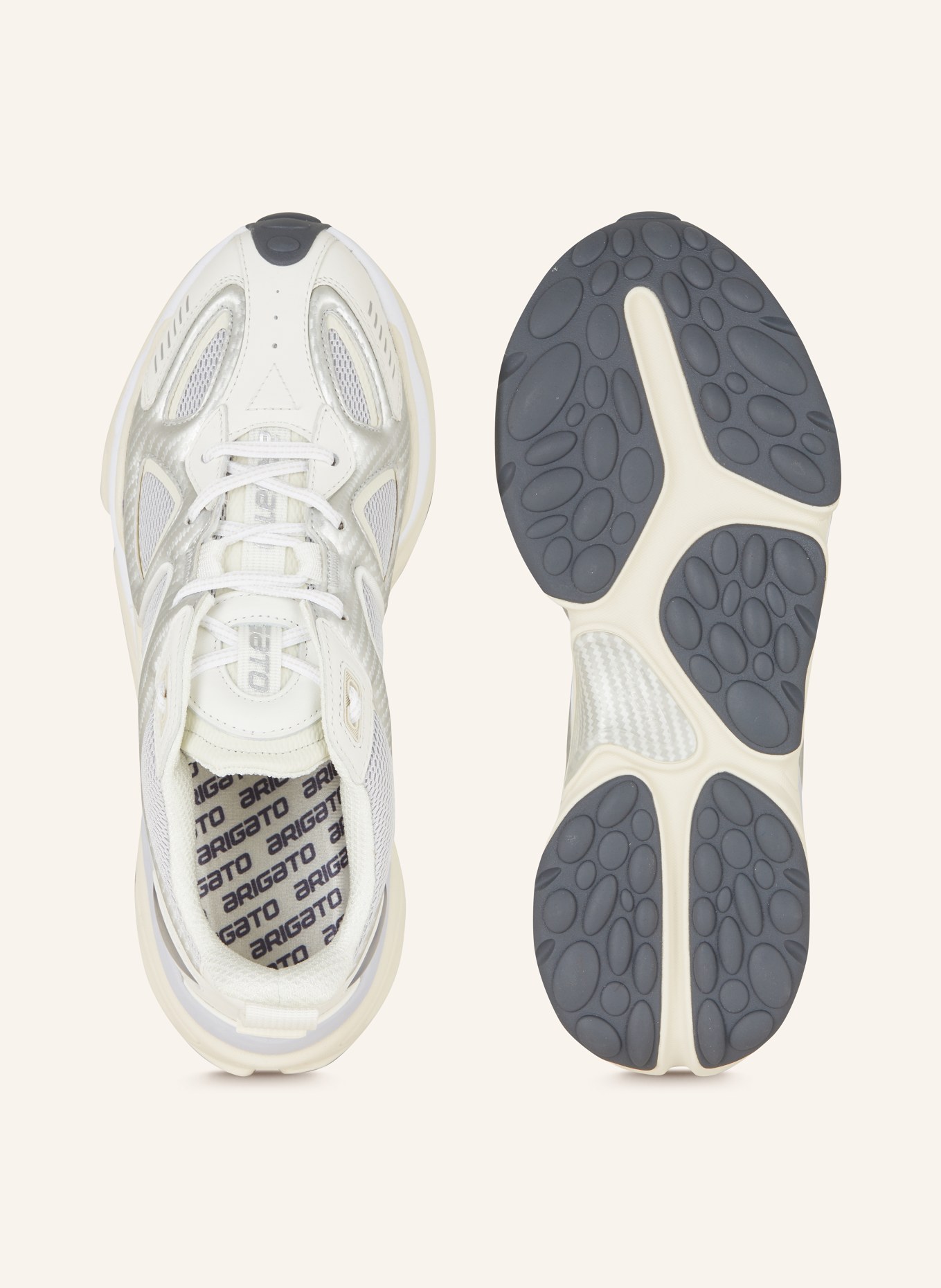 AXEL ARIGATO Sneaker SATELLITE RUNNER, Farbe: WEISS/ SILBER (Bild 5)
