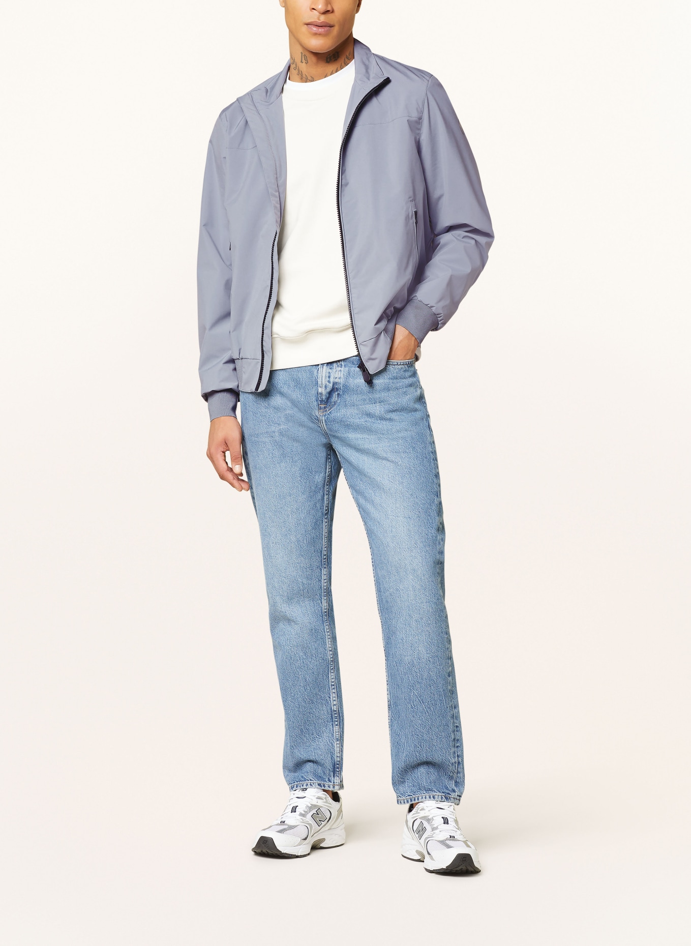 SAVE THE DUCK Bomber jacket FINLAY, Color: GRAY (Image 2)