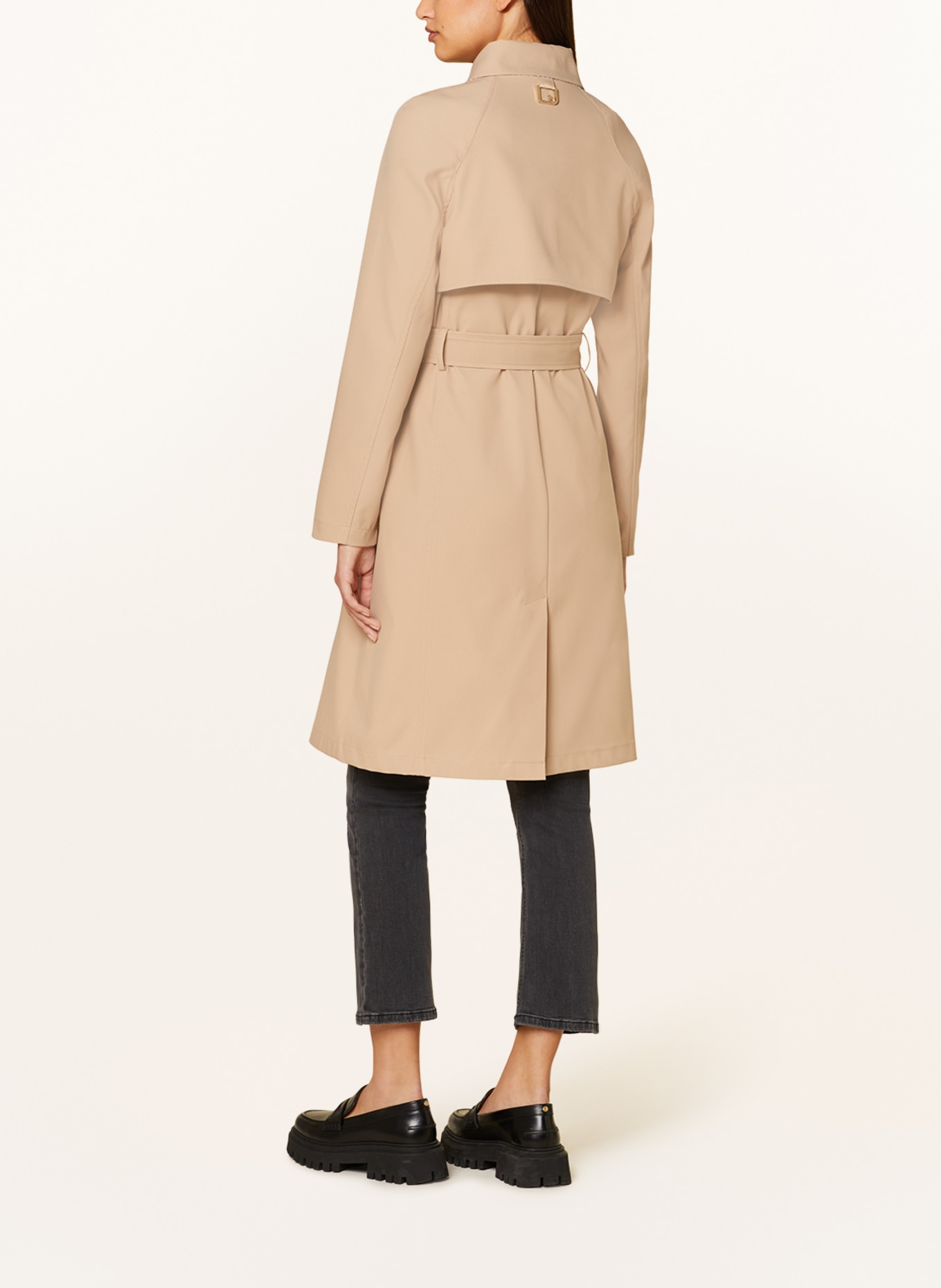 LIU JO Trench coat, Color: BEIGE (Image 3)
