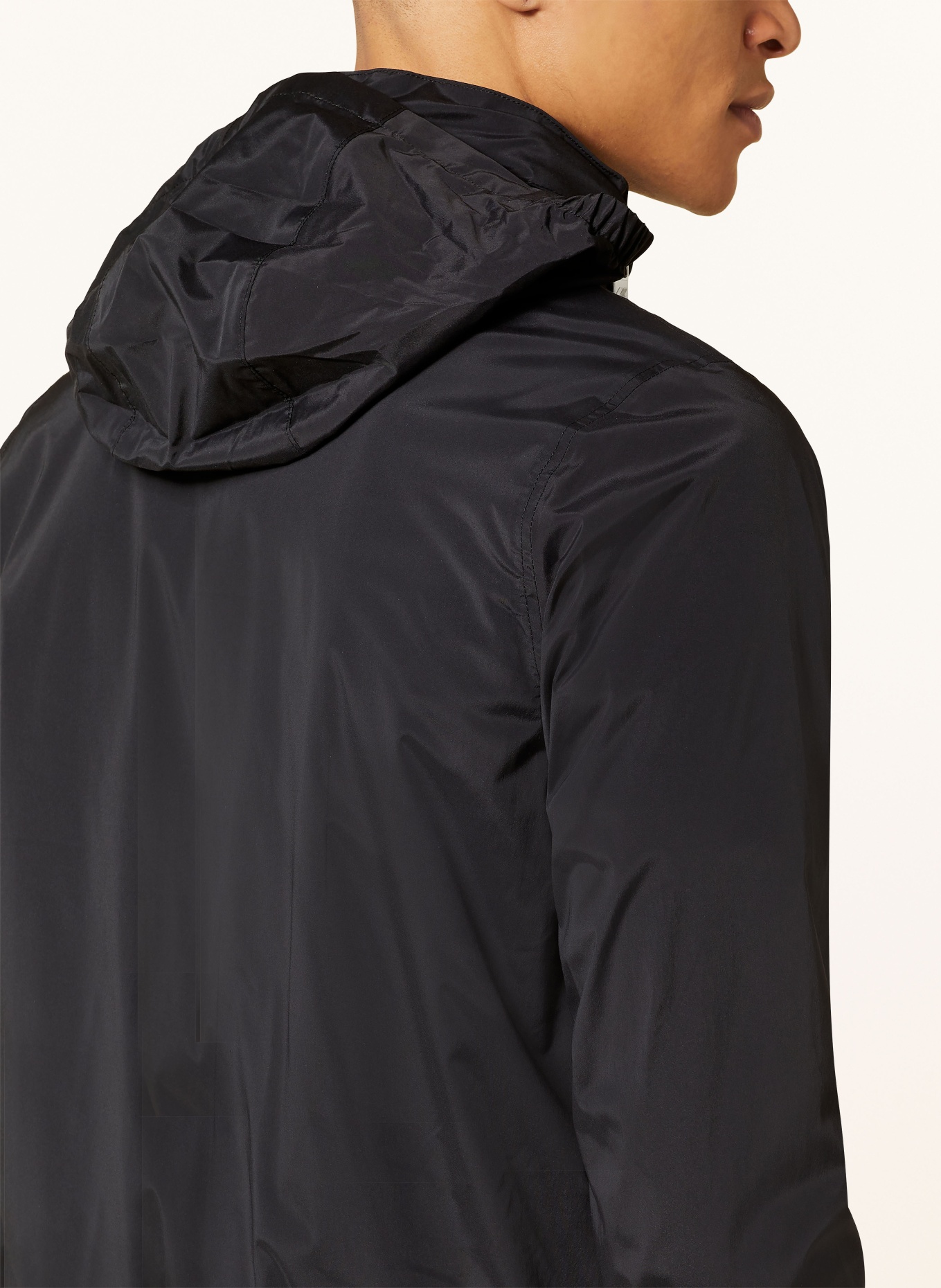 K-WAY Bomber jacket AMAURY, Color: BLACK (Image 4)