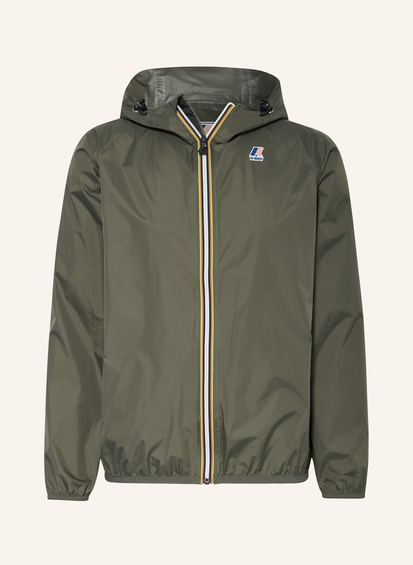 K-WAY Outdoor jacket LE VRAI CLAUDE 3.0, Color: DARK GREEN (Image 1)