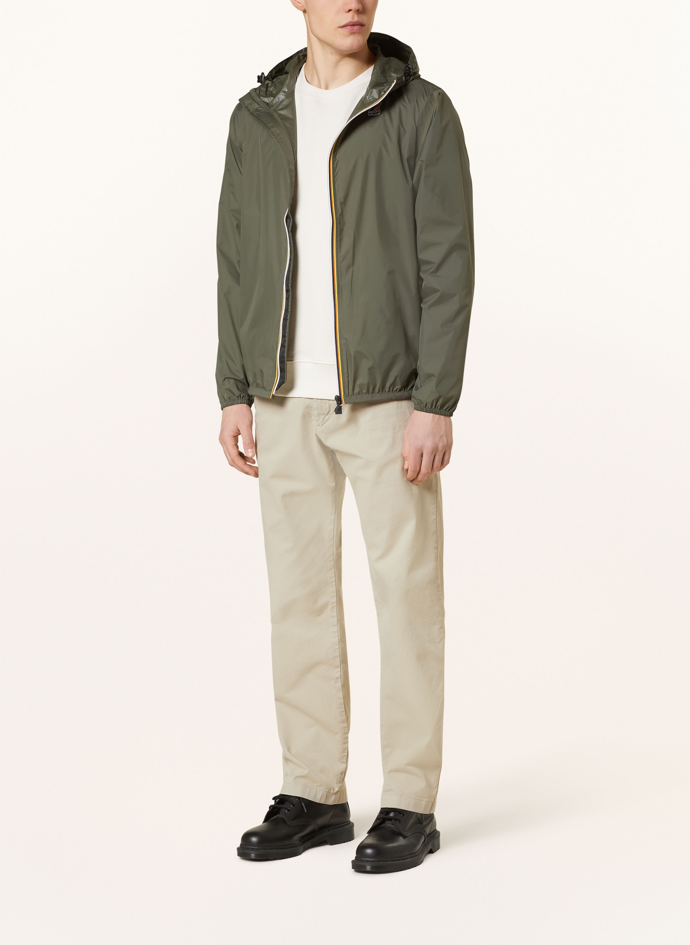 K-WAY Outdoor jacket LE VRAI CLAUDE 3.0, Color: DARK GREEN (Image 2)