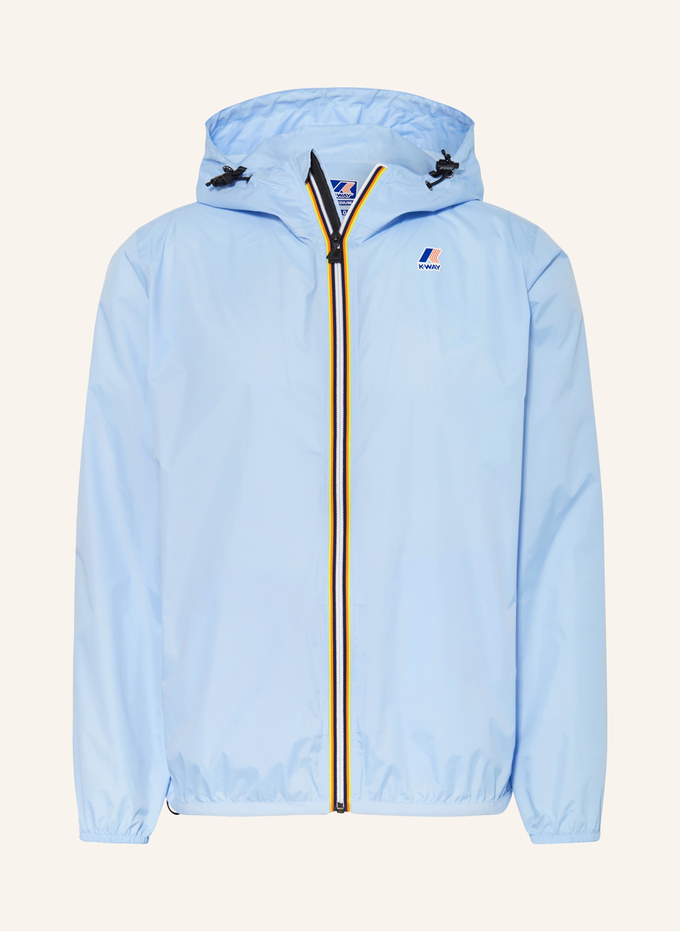 K-WAY Outdoor jacket LE VRAI CLAUDE 3.0, Color: LIGHT BLUE (Image 1)