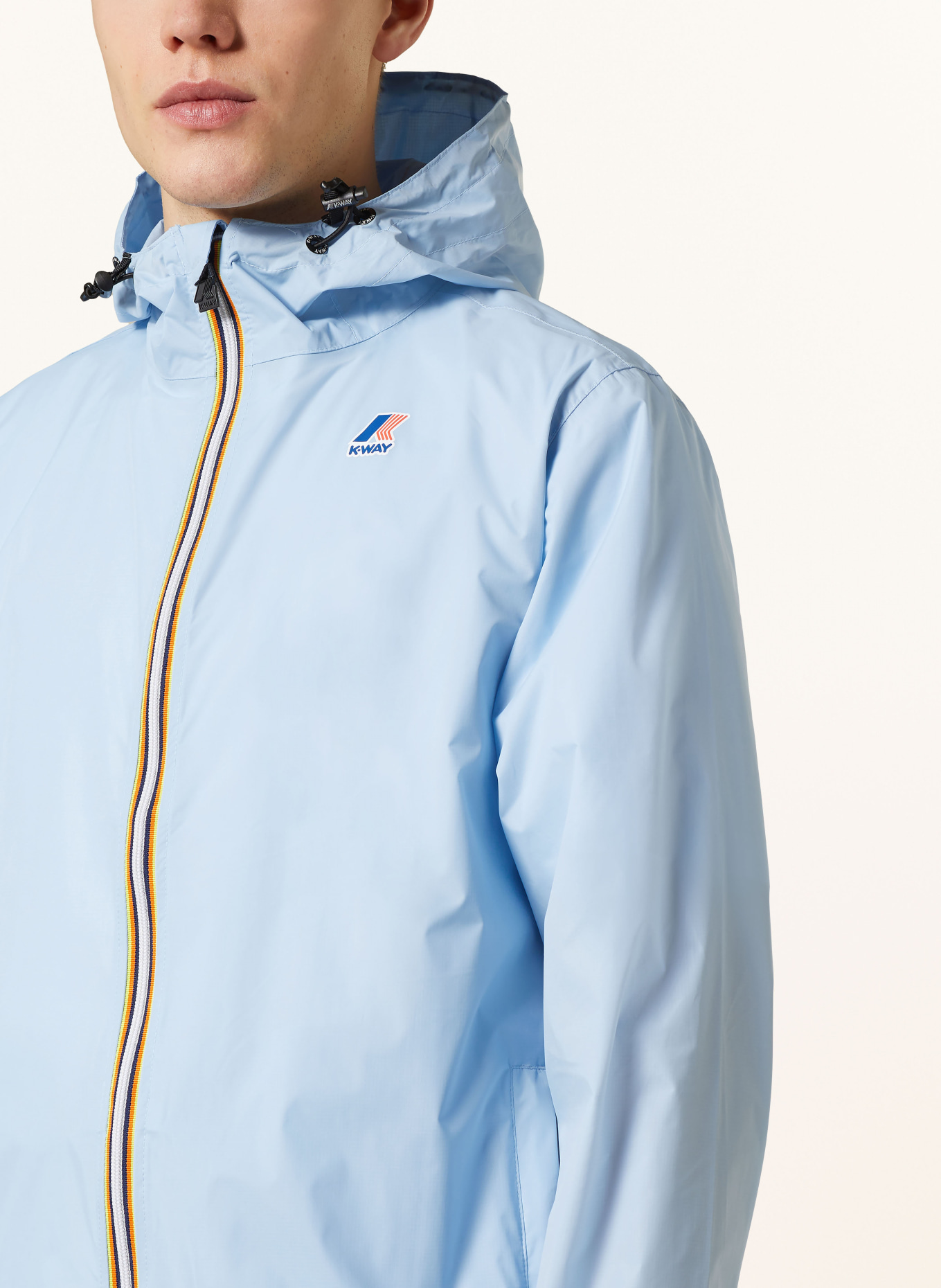 K-WAY Outdoor jacket LE VRAI CLAUDE 3.0, Color: LIGHT BLUE (Image 5)