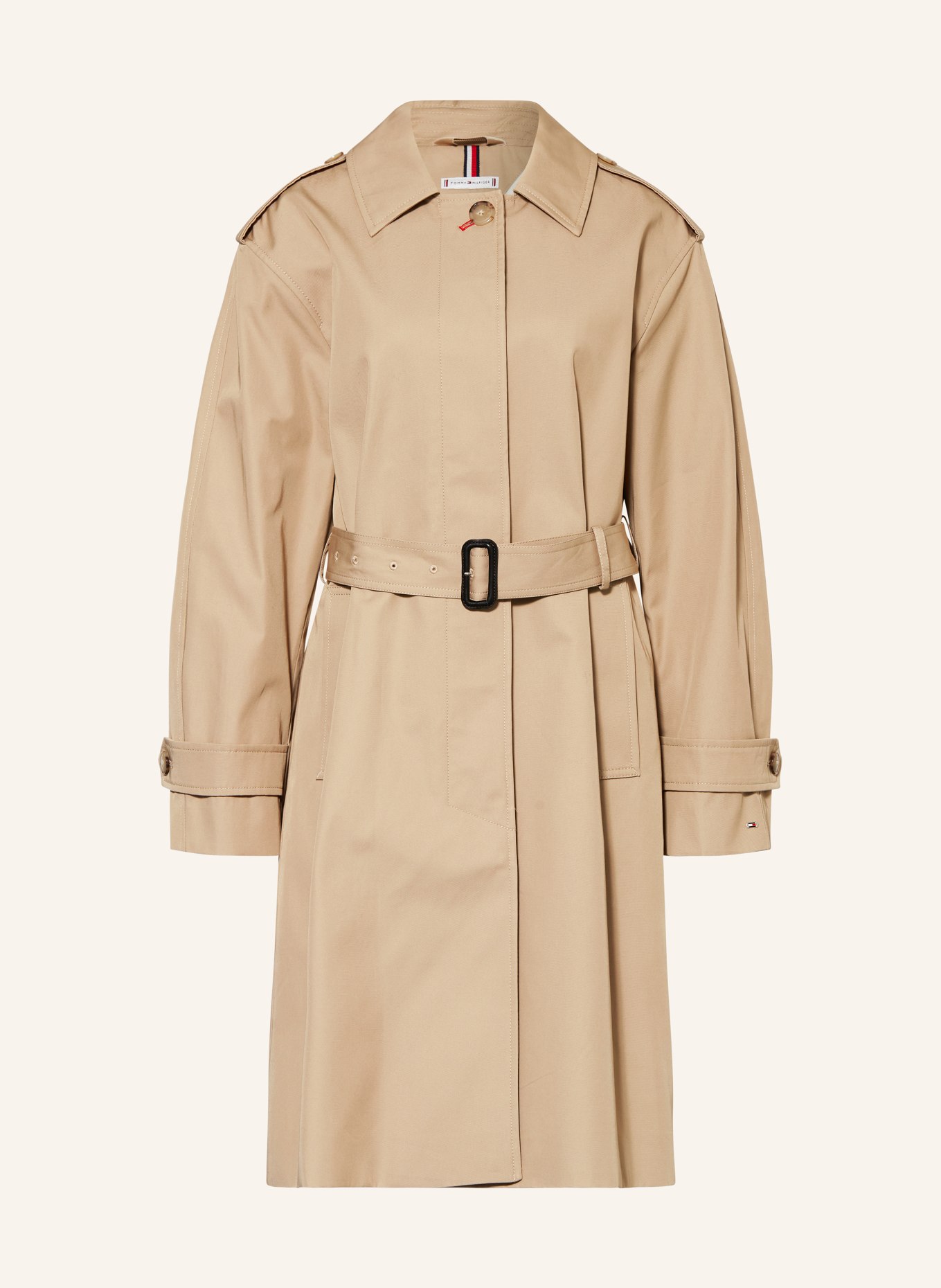 TOMMY HILFIGER Trench coat, Color: BEIGE (Image 1)