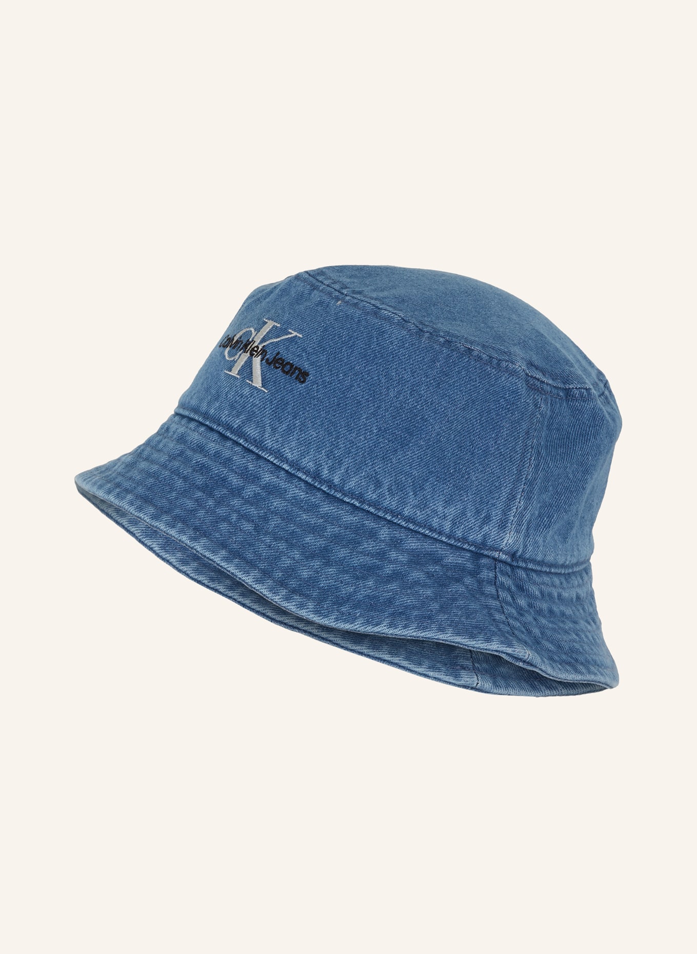 Calvin Klein Jeans Klobouk Bucket Hat, Barva: MODRÁ (Obrázek 1)