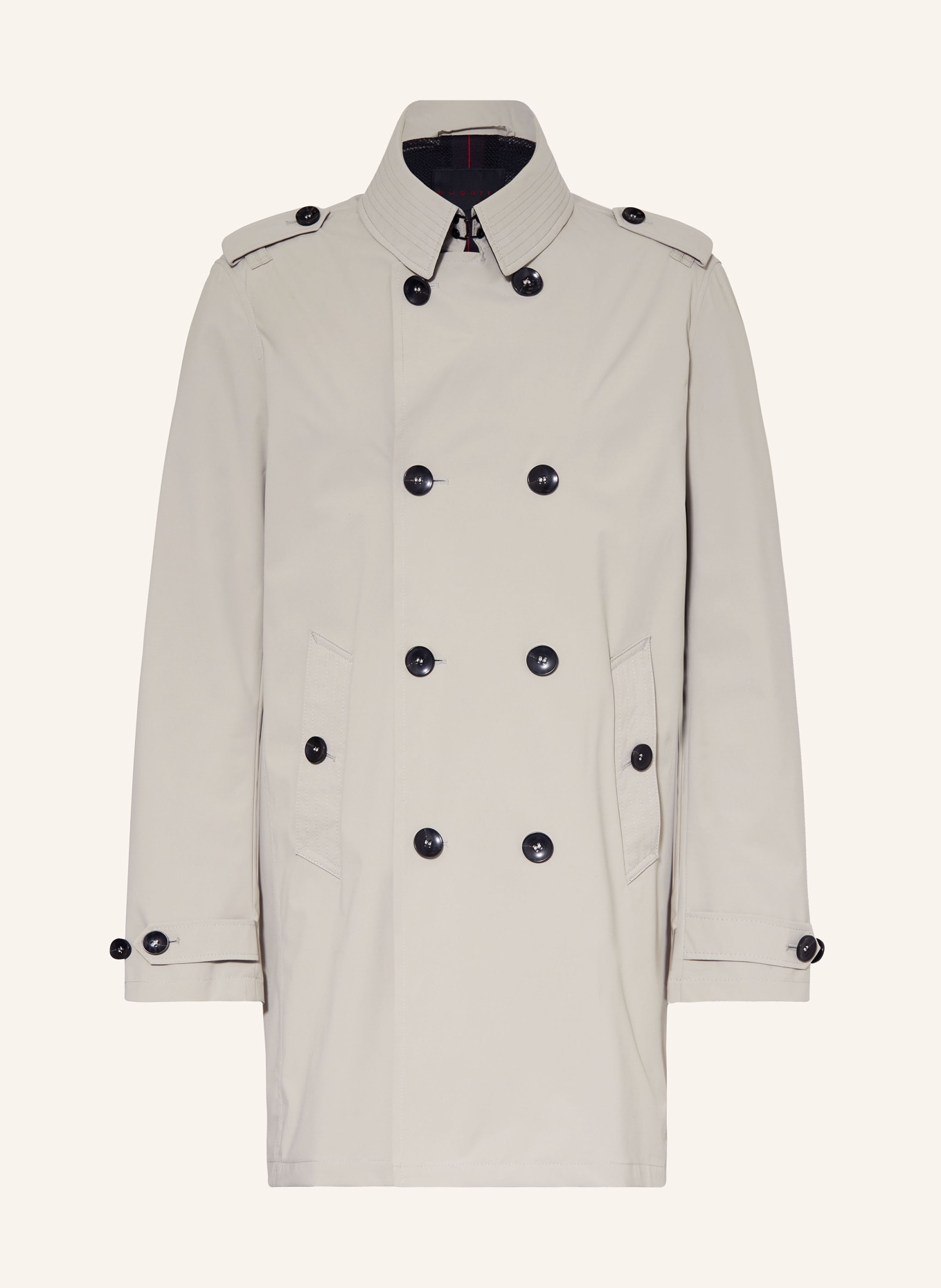 bugatti Trench coat, Color: LIGHT GRAY (Image 1)