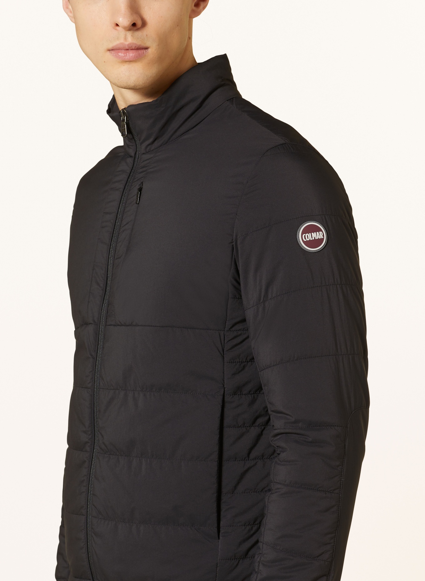 COLMAR Quilted jacket, Color: BLACK (Image 4)