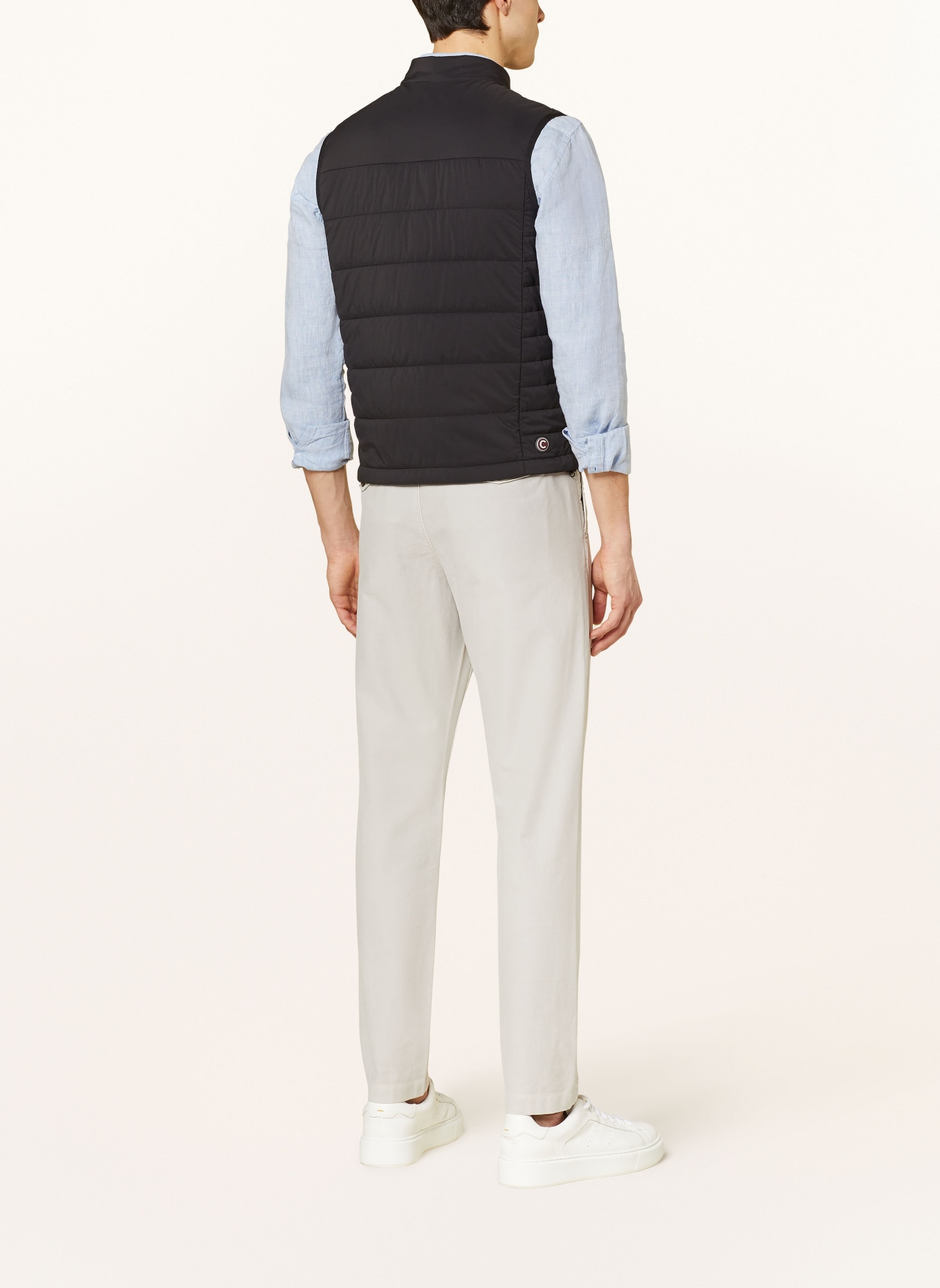 COLMAR Quilted vest, Color: BLACK (Image 3)