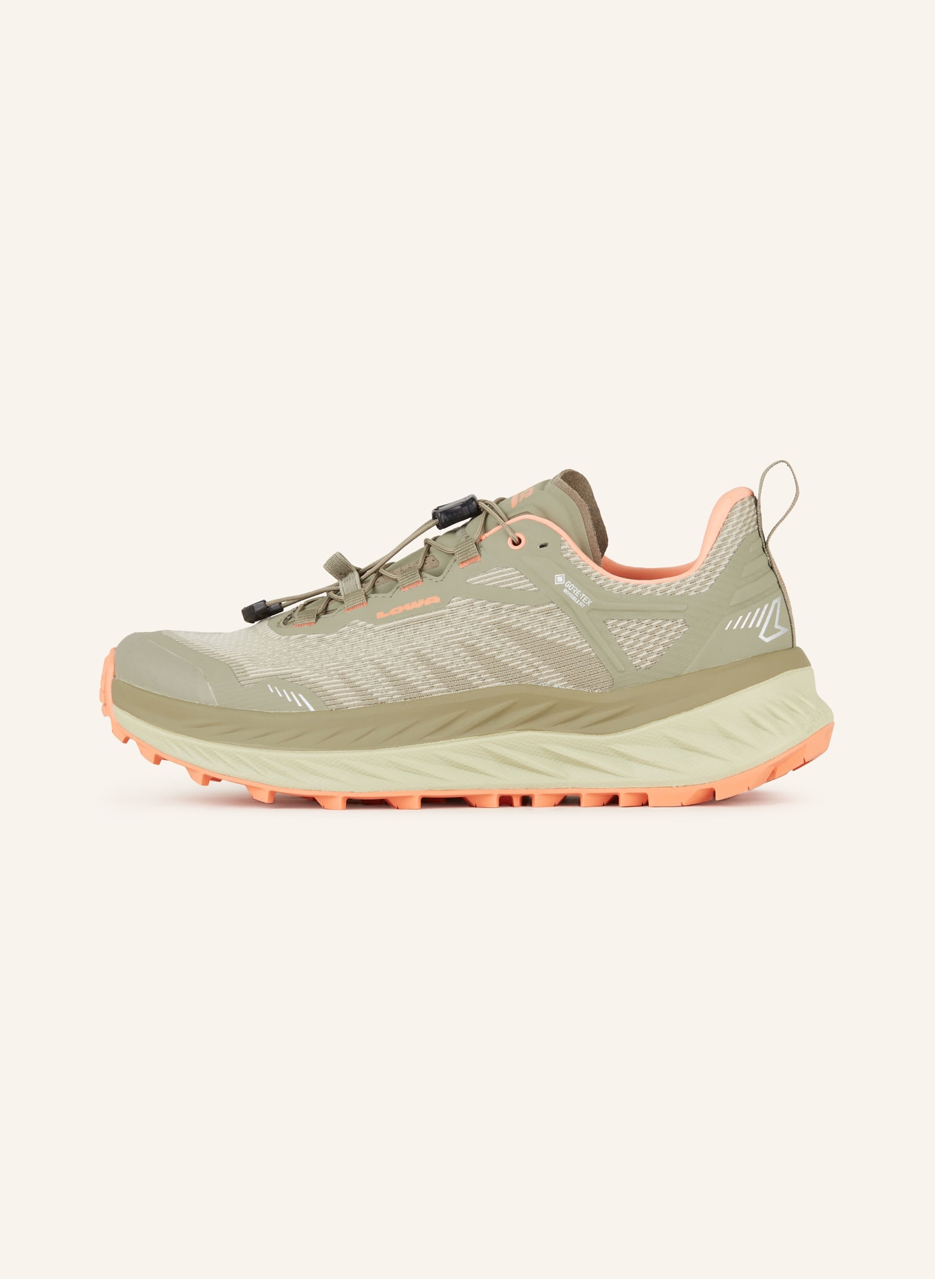 LOWA Trail running shoes FORTUX GTX, Color: KHAKI (Image 4)