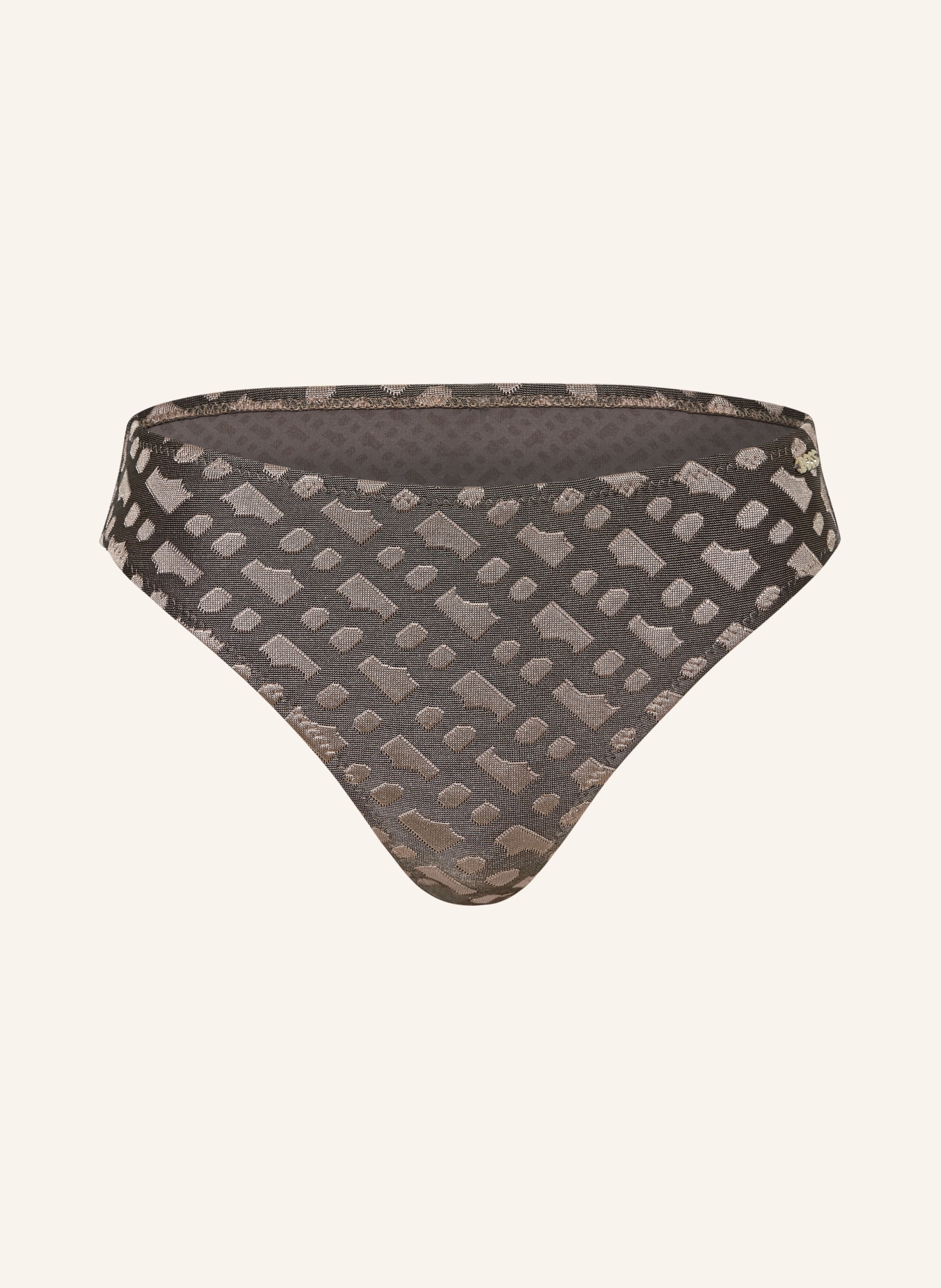 BOSS Basic-Bikini-Hose BEATRIX, Farbe: BRAUN/ HELLBRAUN (Bild 1)