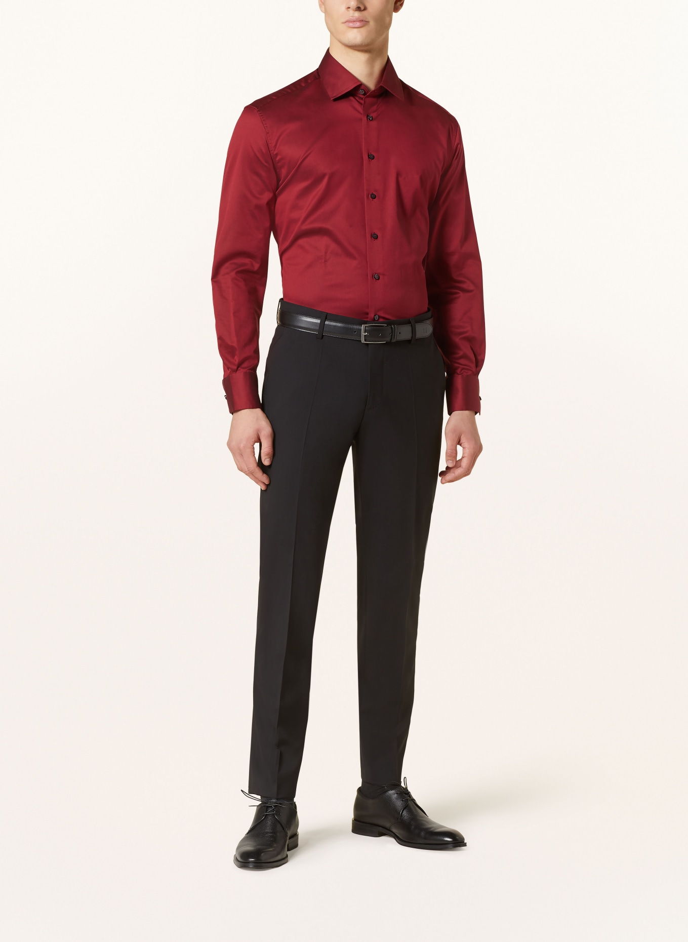 ETERNA 1863 Shirt modern fit, Color: DARK RED (Image 2)
