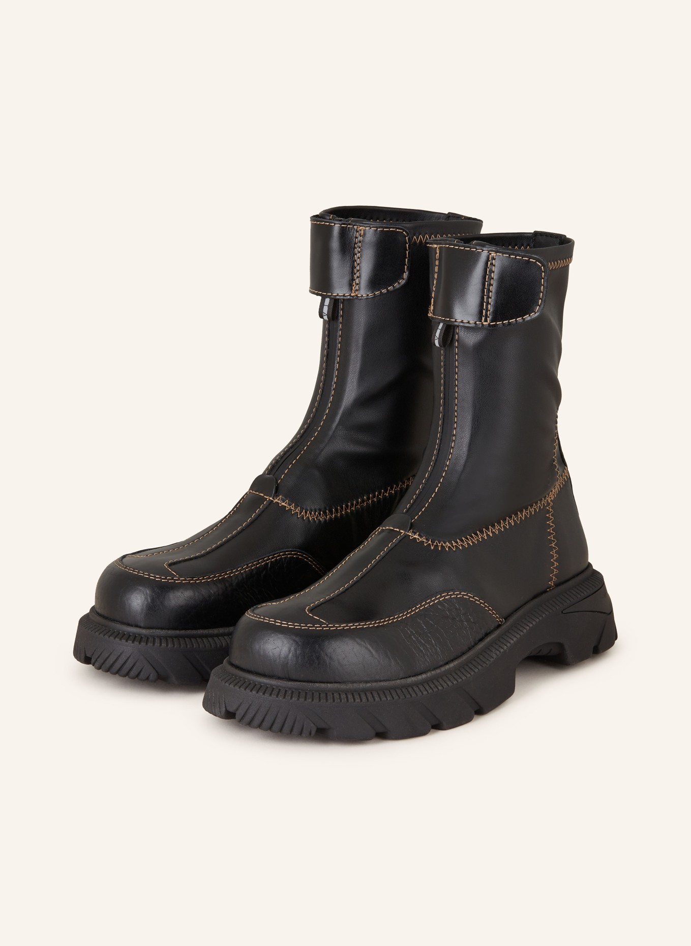 MIISTA Boots DANICA, Color: BLACK (Image 1)