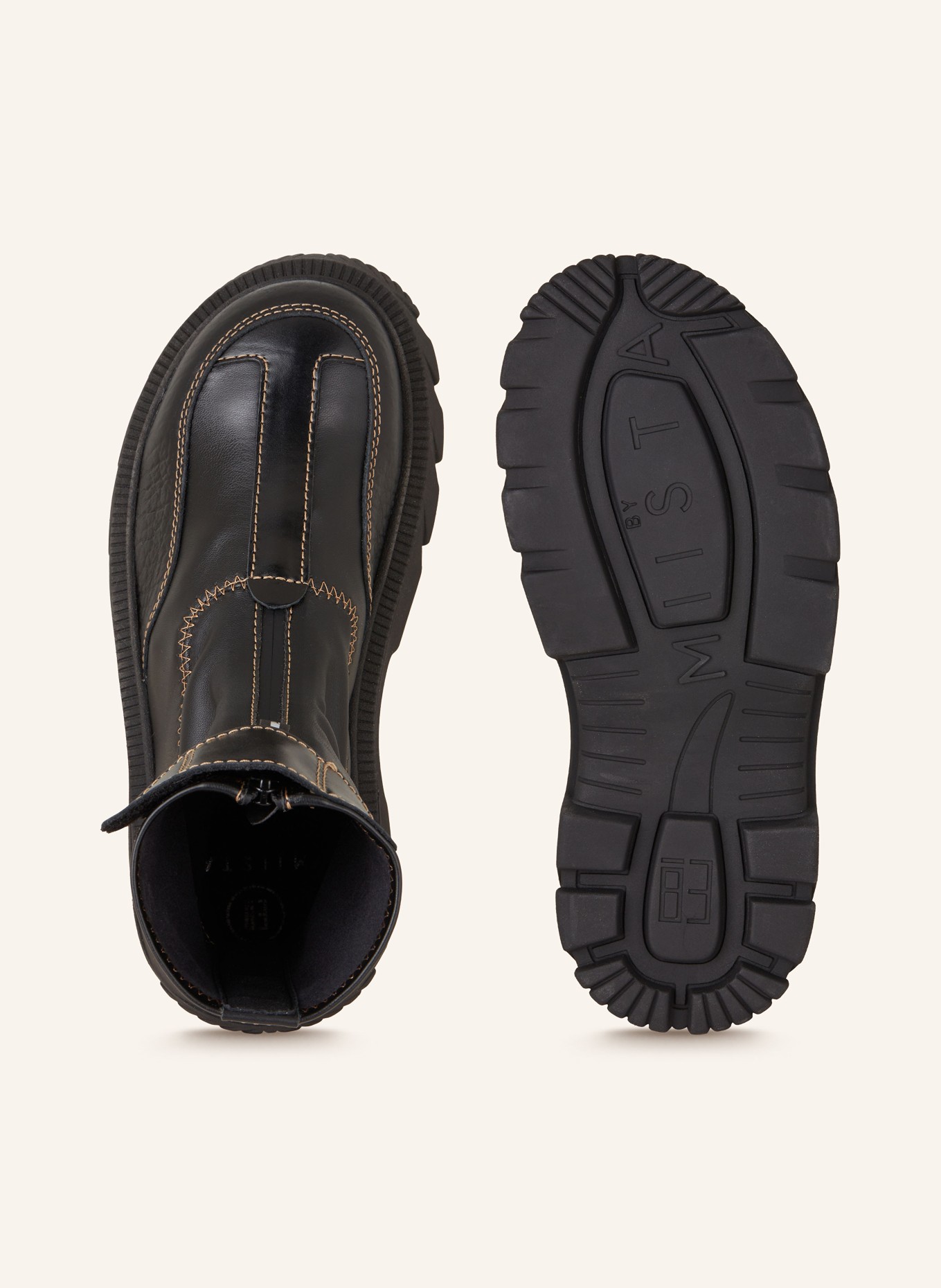 MIISTA Boots DANICA, Color: BLACK (Image 5)