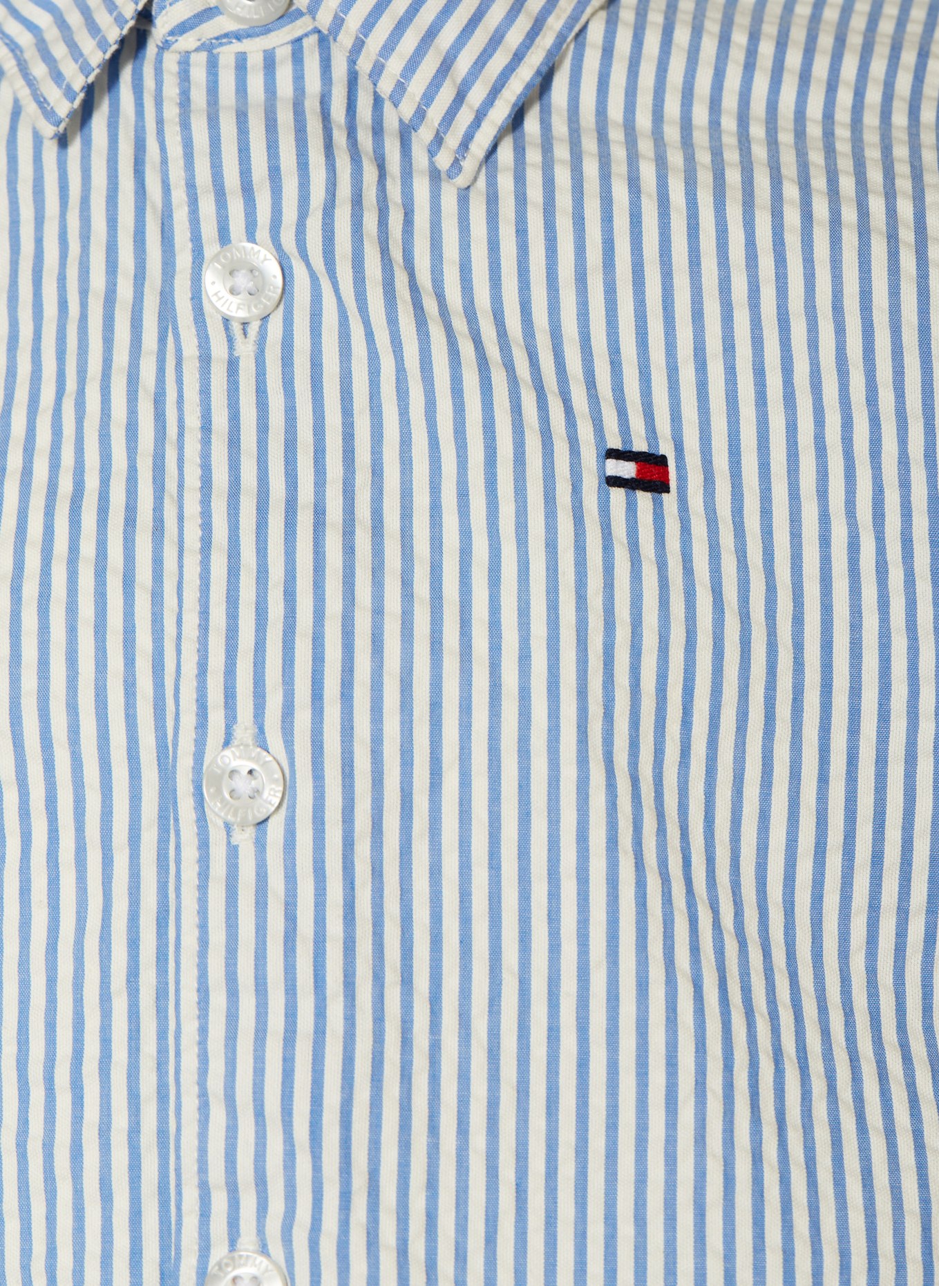 TOMMY HILFIGER Hemd, Farbe: WEISS/ BLAU (Bild 3)