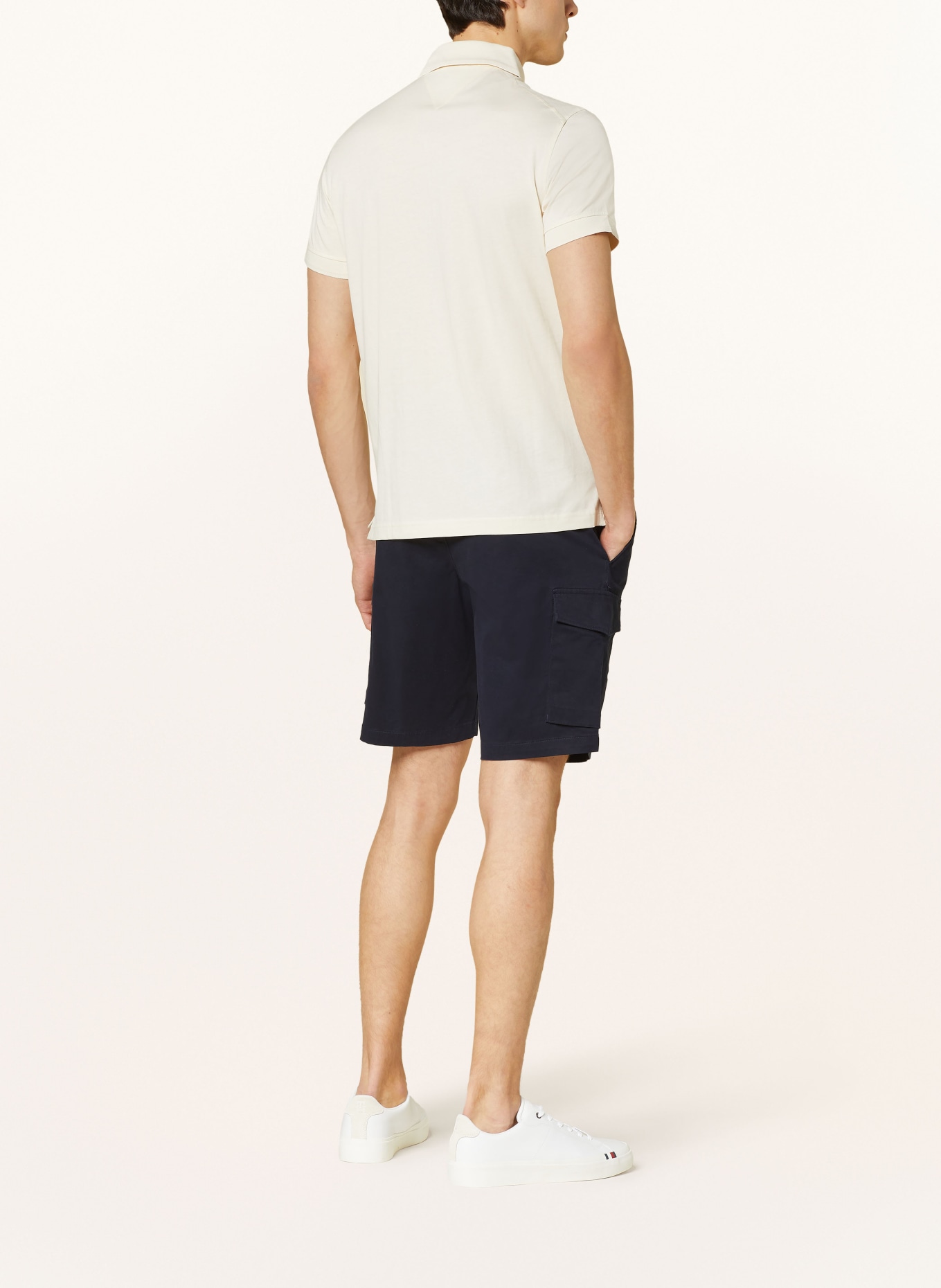 TOMMY HILFIGER Jersey-Poloshirt Slim Fit, Farbe: CREME (Bild 3)