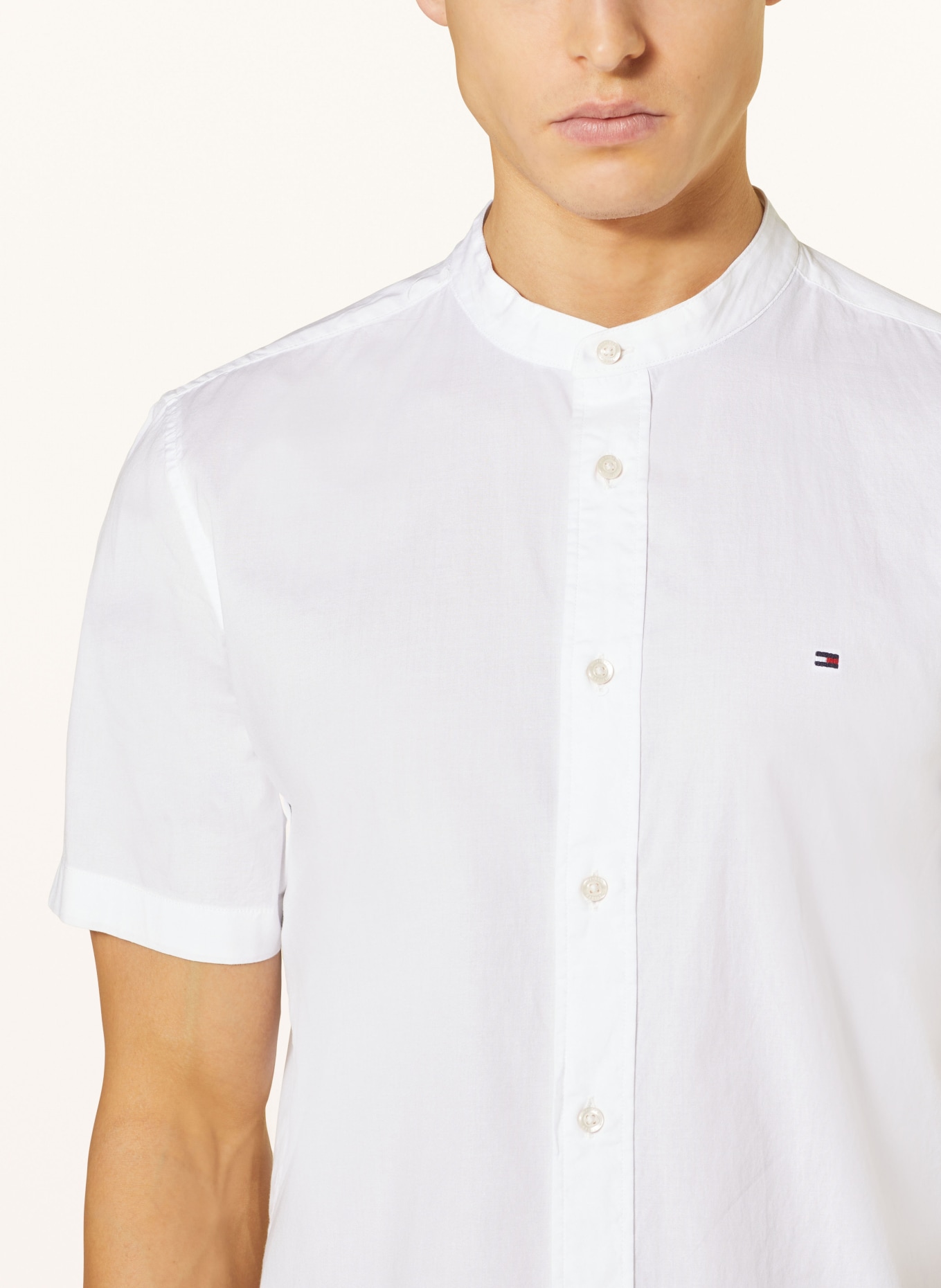 TOMMY HILFIGER Short sleeve shirt comfort fit, Color: WHITE (Image 4)
