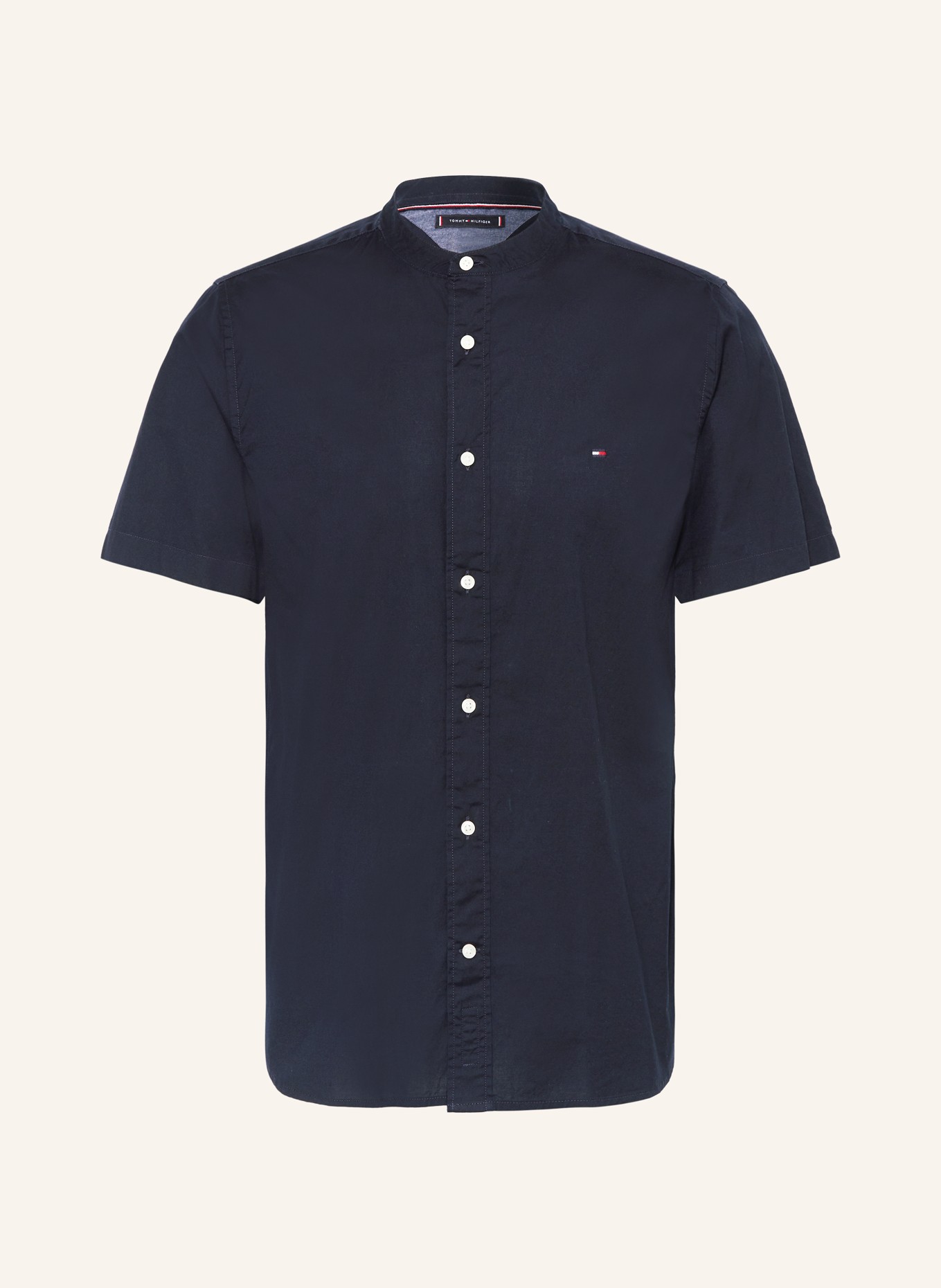 TOMMY HILFIGER Short sleeve shirt comfort fit, Color: DARK BLUE (Image 1)