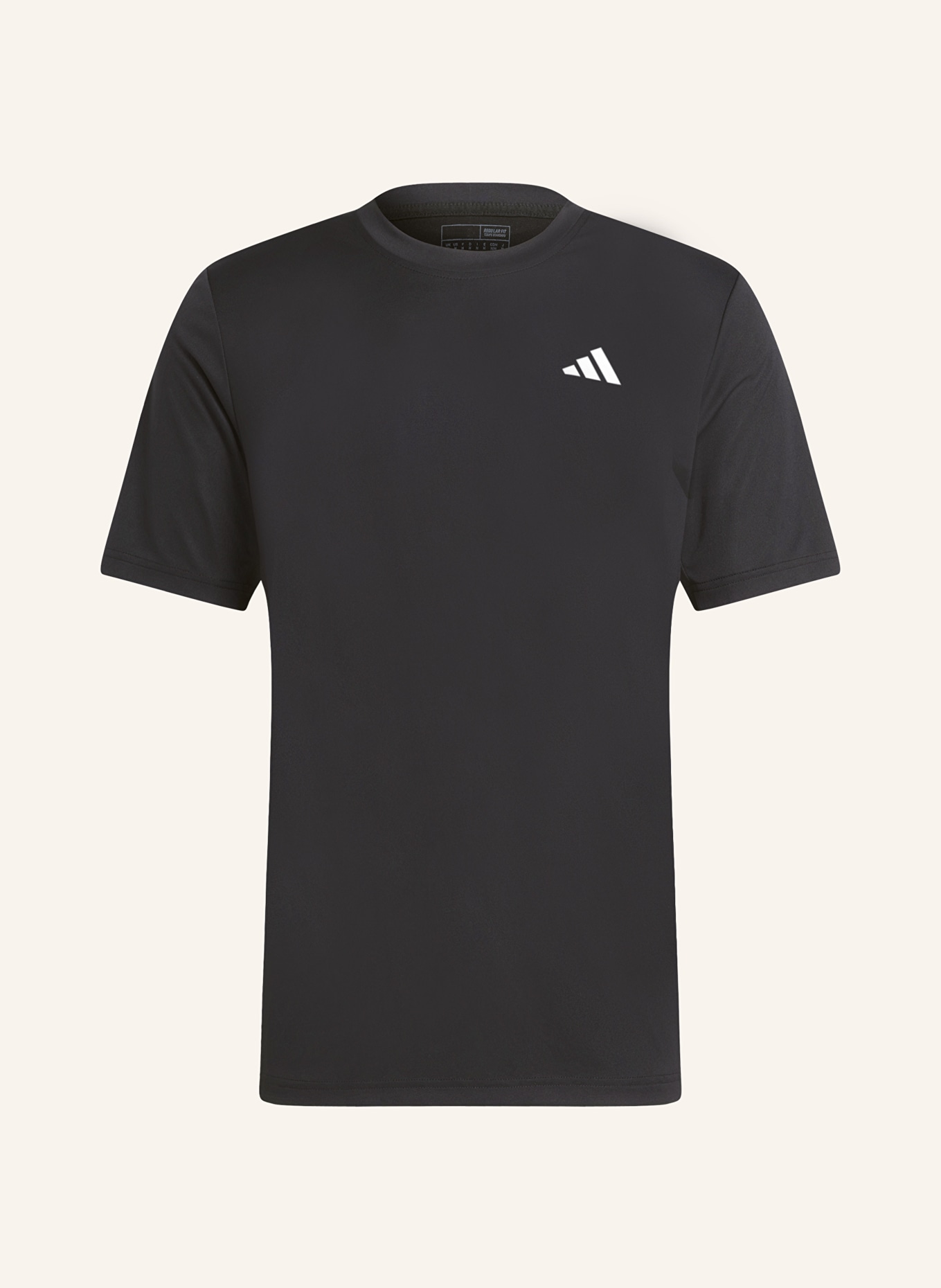 adidas T-Shirt CLUB, Farbe: SCHWARZ (Bild 1)