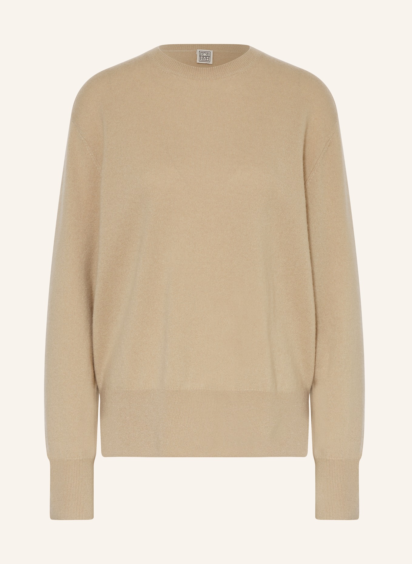 TOTEME Cashmere-Pullover: BEIGE