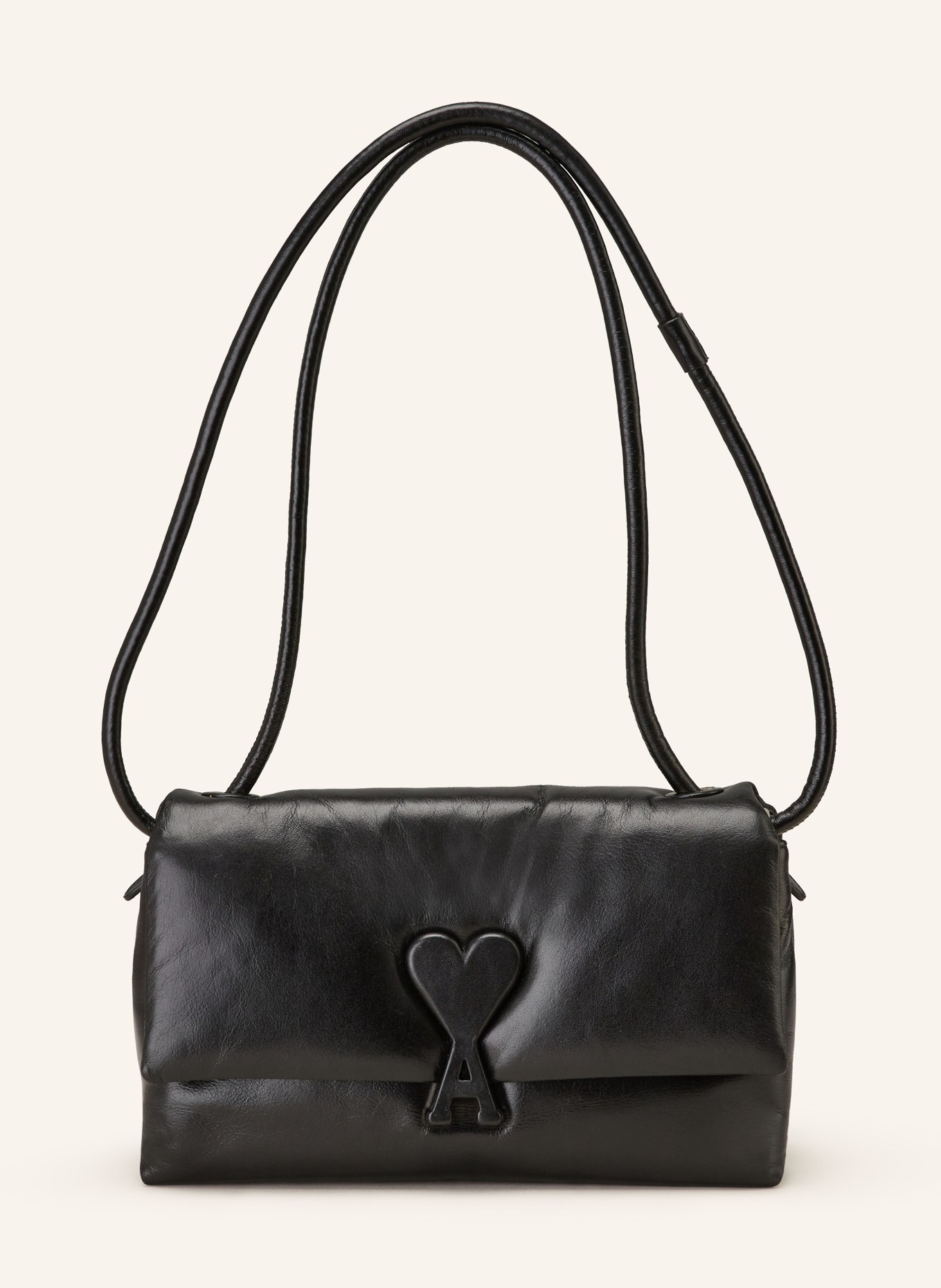 AMI PARIS Shoulder bag VOULEZ VOUS, Color: BLACK (Image 1)