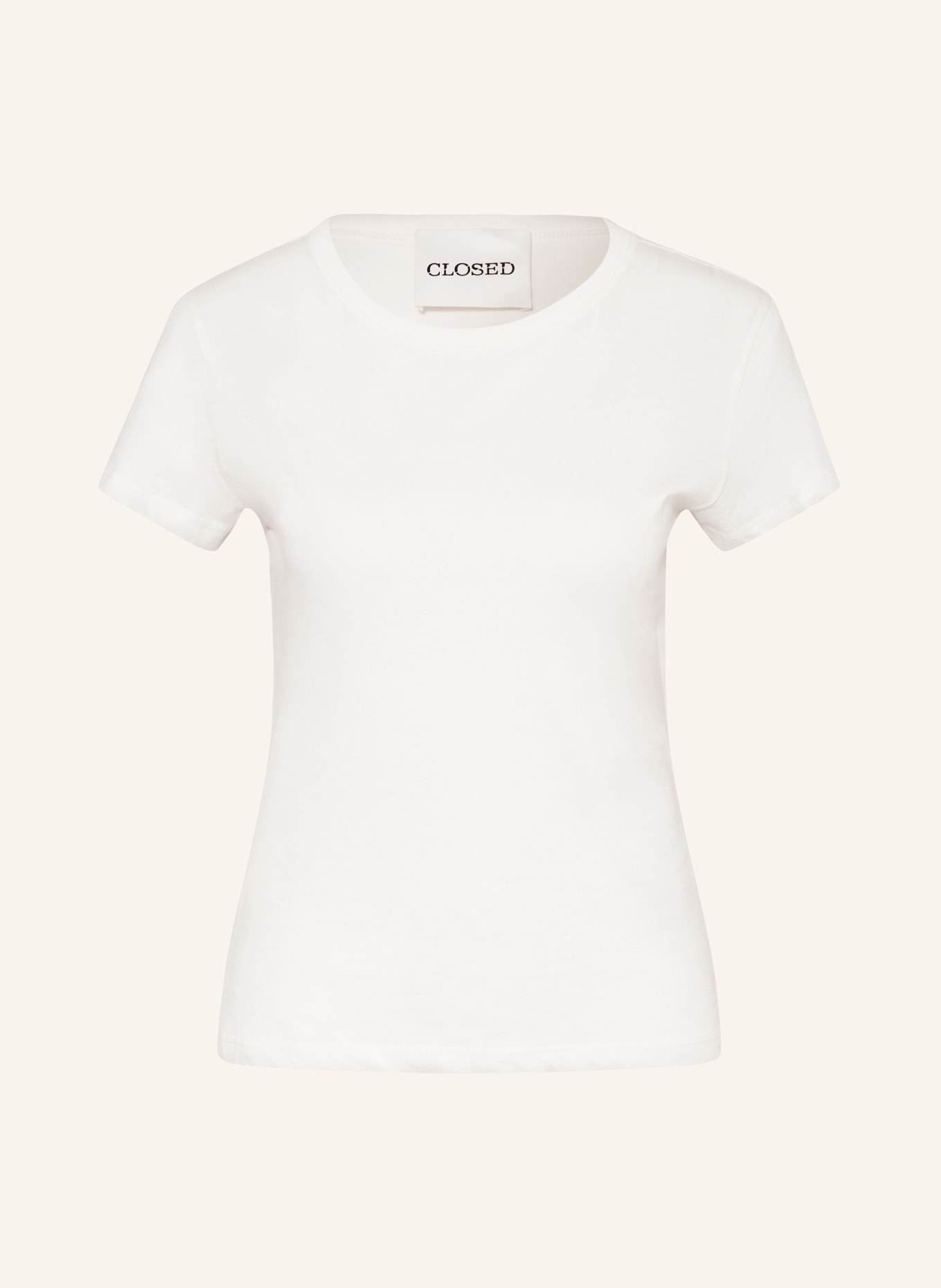 CLOSED T-shirt, Color: ECRU (Image 1)