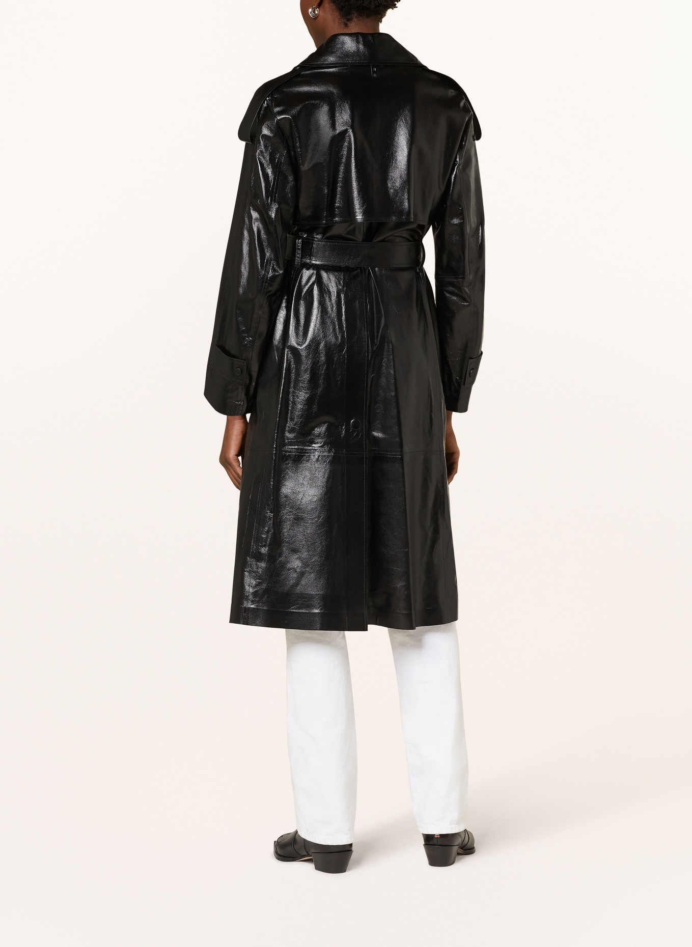 Mackage Leather coat CARMELA, Color: BLACK (Image 3)