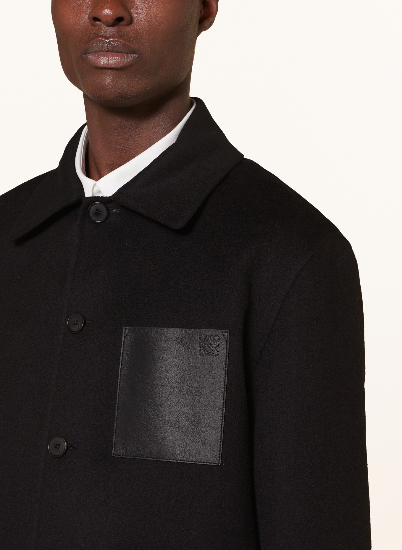 LOEWE Boxy jacket, Color: BLACK (Image 4)