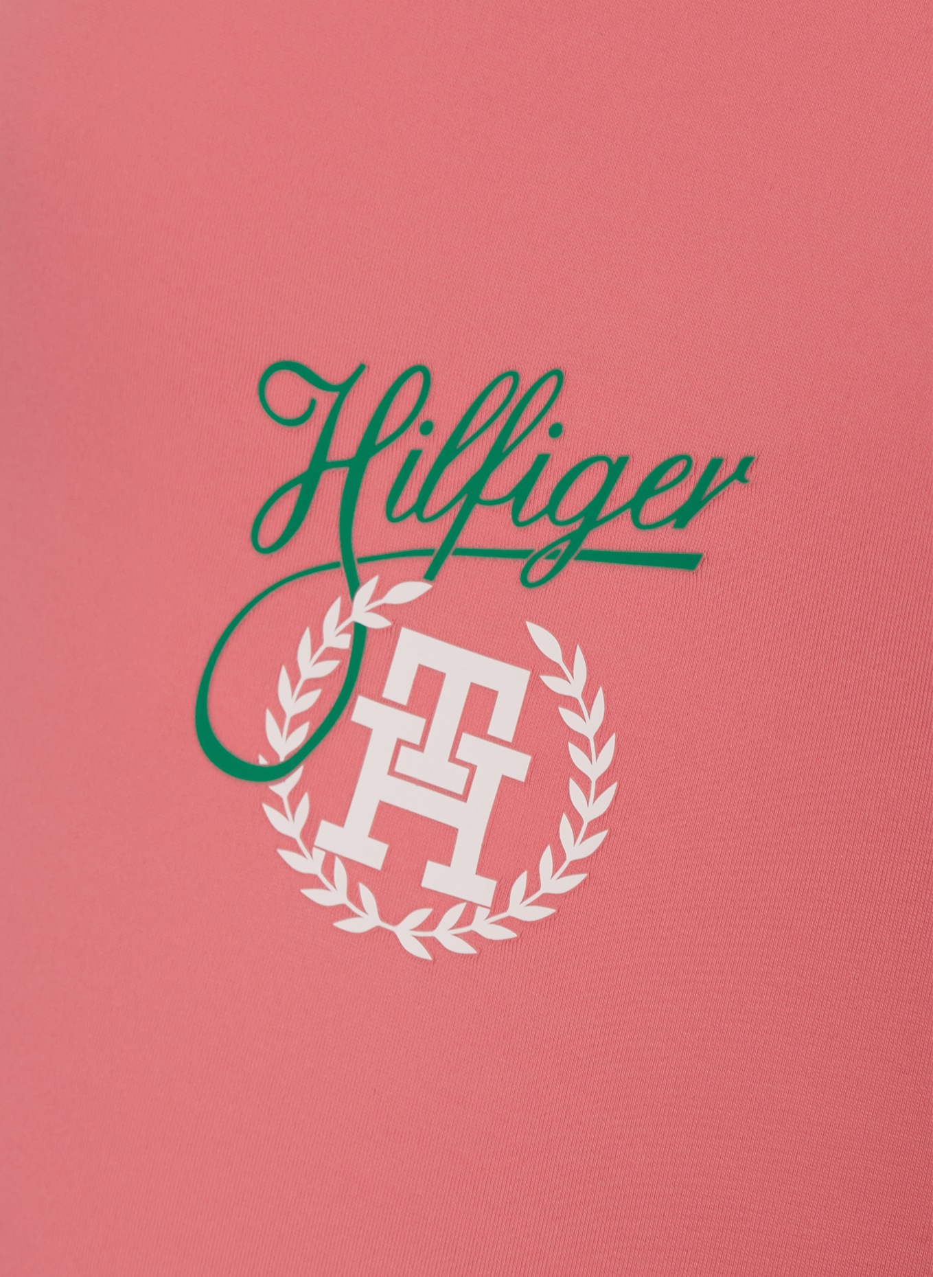 TOMMY HILFIGER High-Neck-Badeanzug TH ORIGINAL, Farbe: ROSA/ GRÜN/ WEISS (Bild 3)