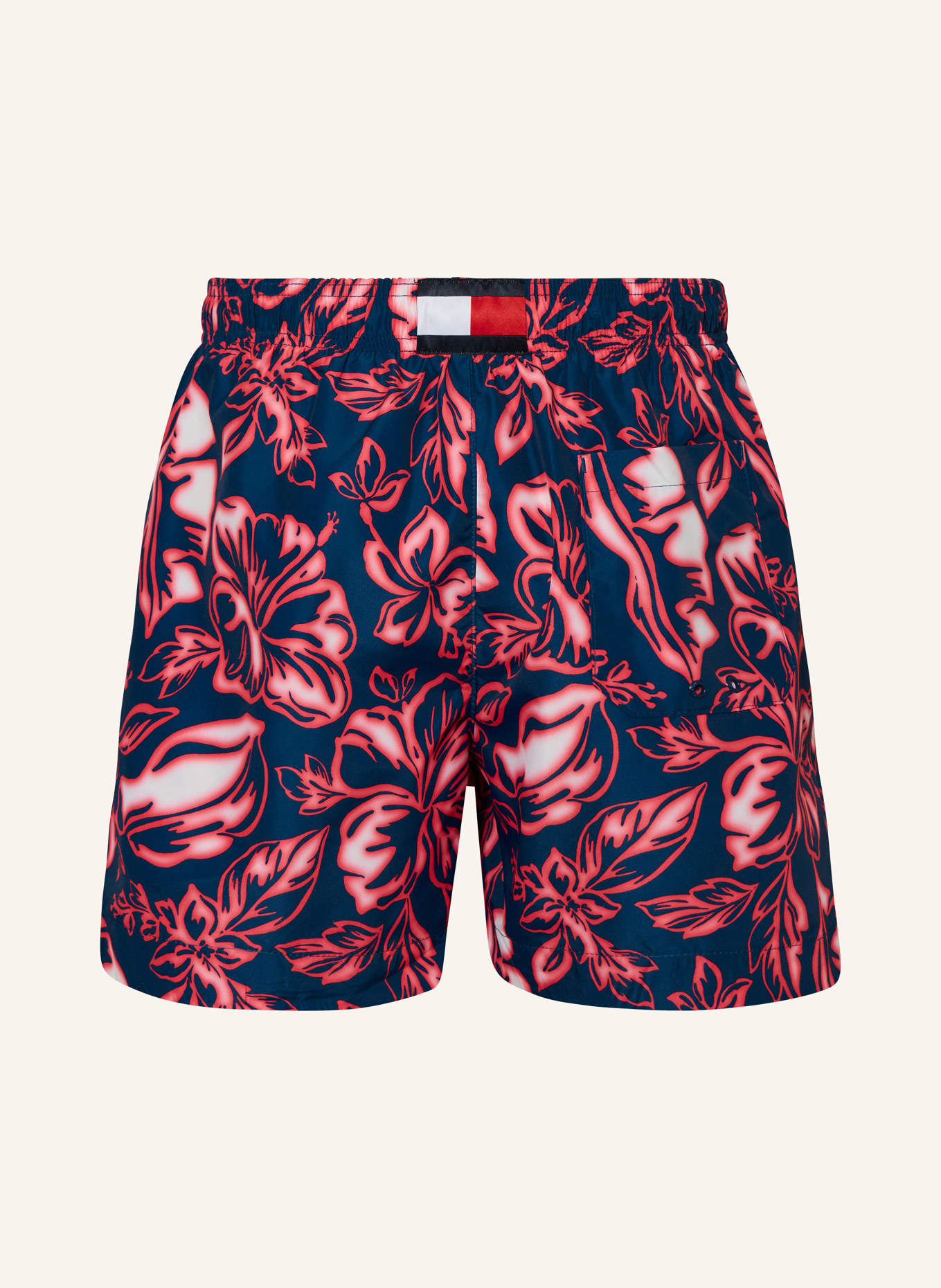 TOMMY HILFIGER Swim shorts, Color: DARK BLUE/ PINK (Image 2)