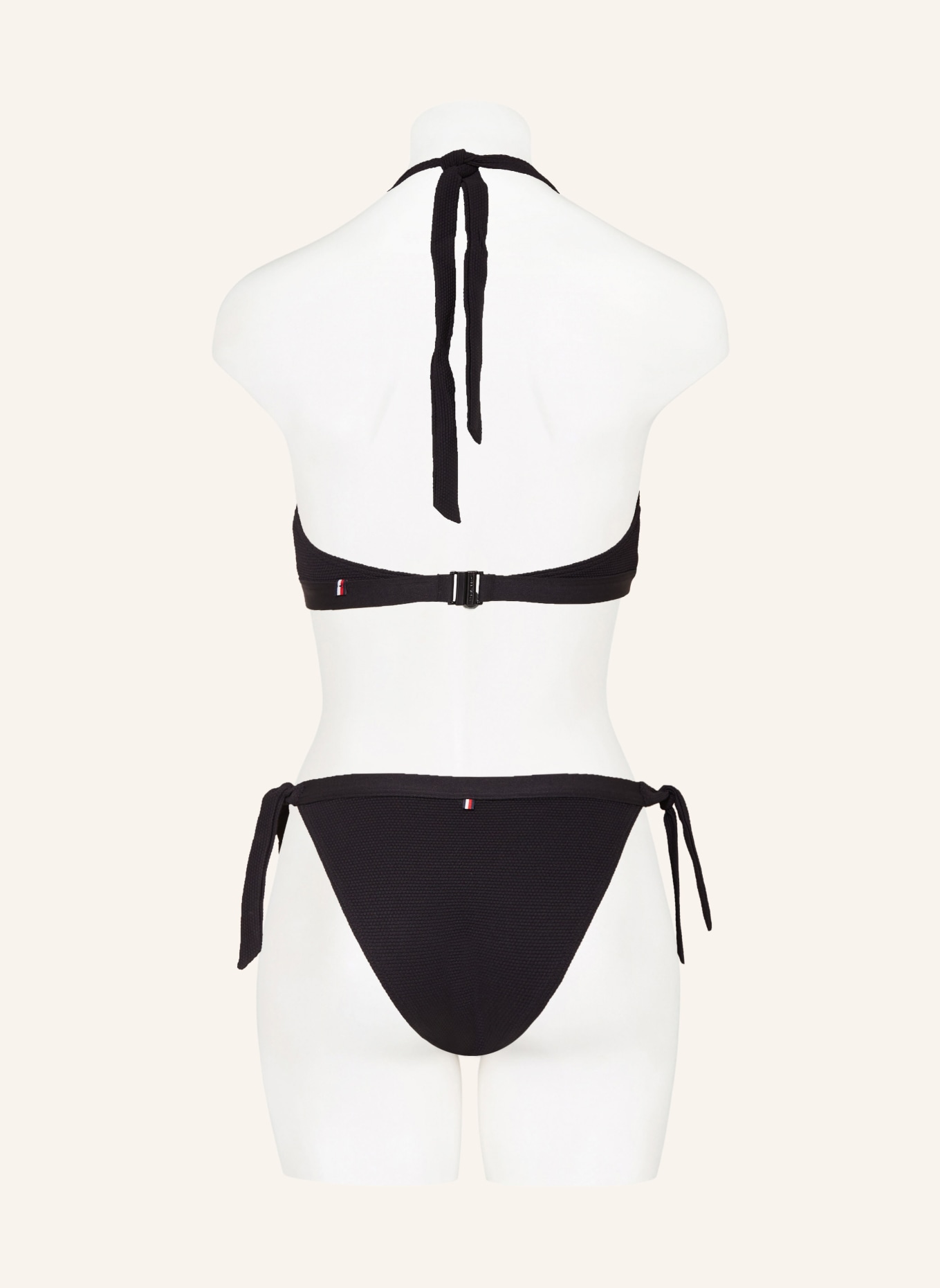 TOMMY HILFIGER Triangle bikini top, Color: BLACK (Image 3)