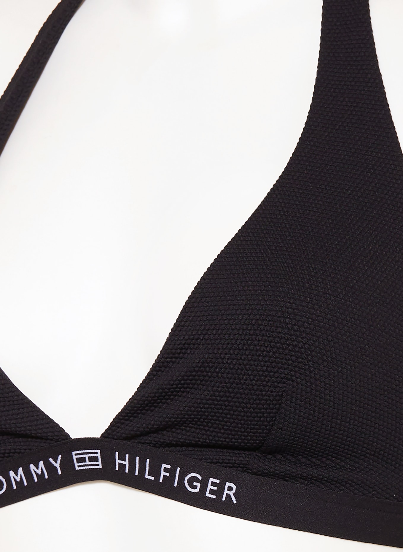 TOMMY HILFIGER Triangel-Bikini-Top, Farbe: SCHWARZ (Bild 4)