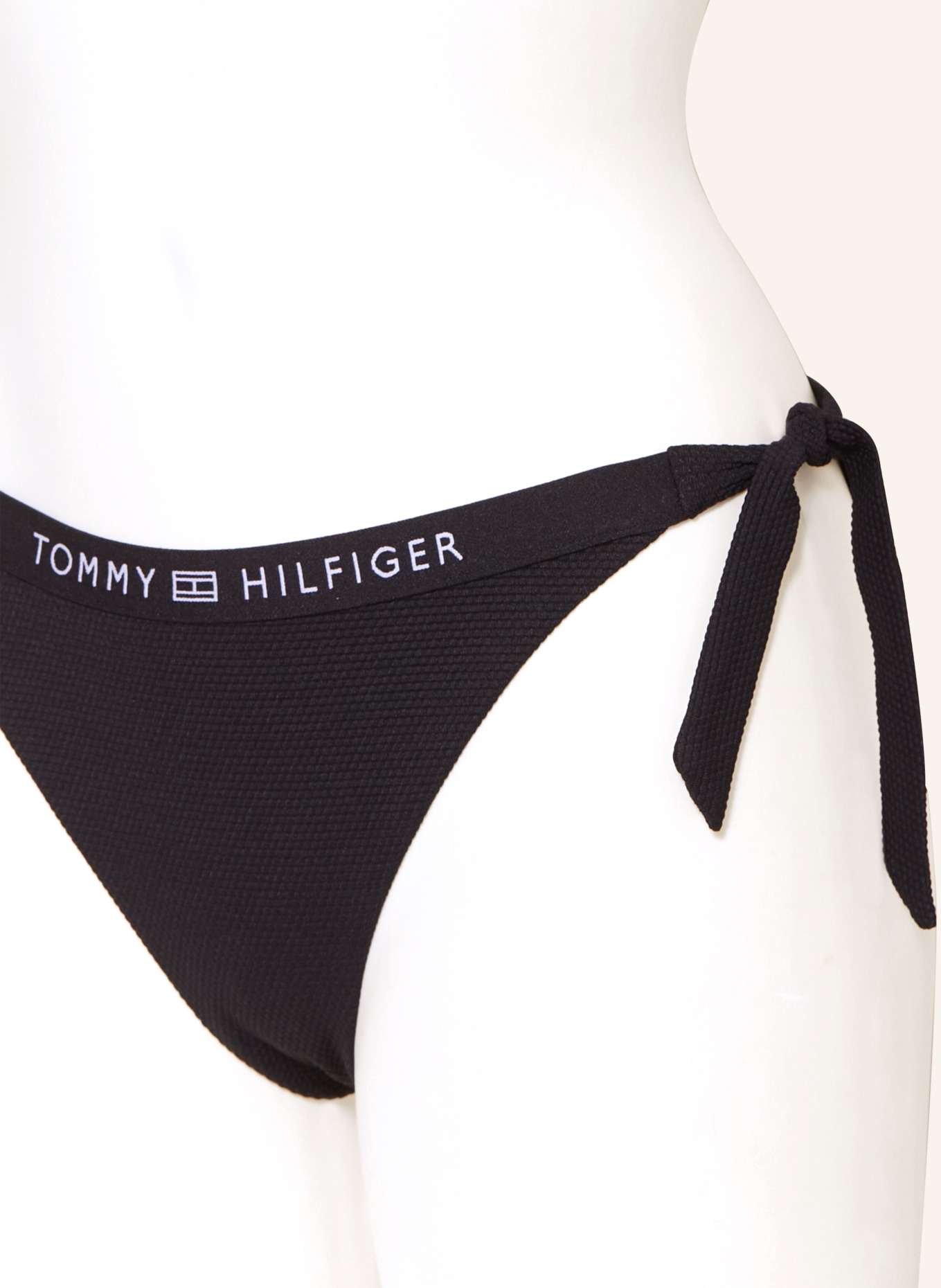TOMMY HILFIGER Triangle bikini bottoms, Color: BLACK (Image 4)