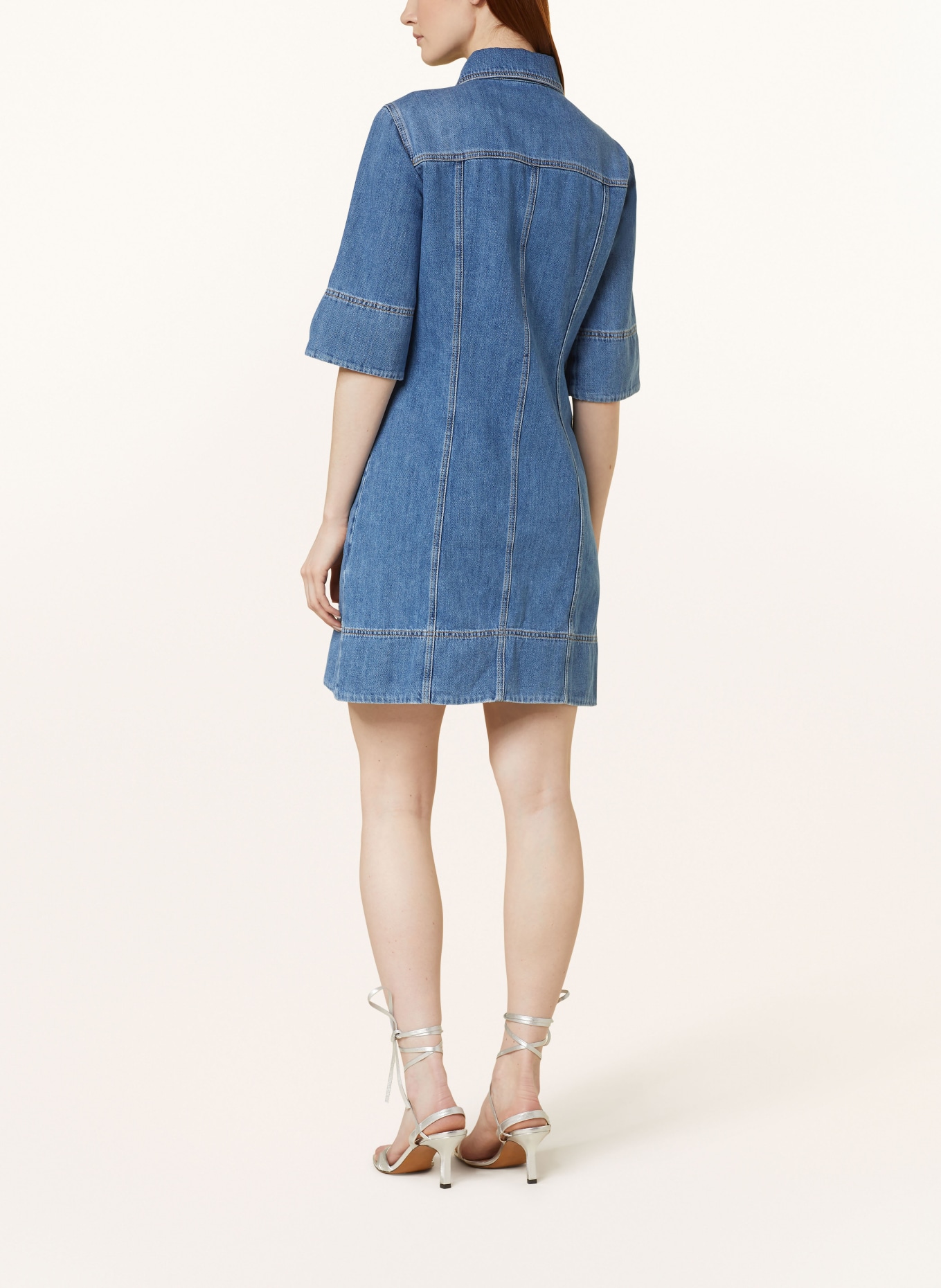 MARELLA Denim dress, Color: 001  blue jeans (Image 3)