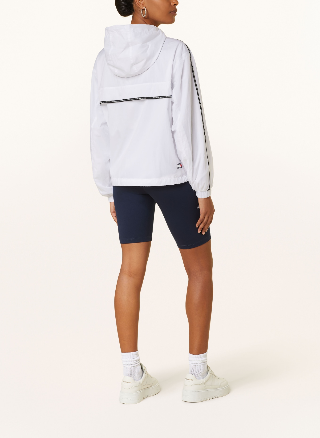TOMMY JEANS Wind breaker, Color: WHITE (Image 3)