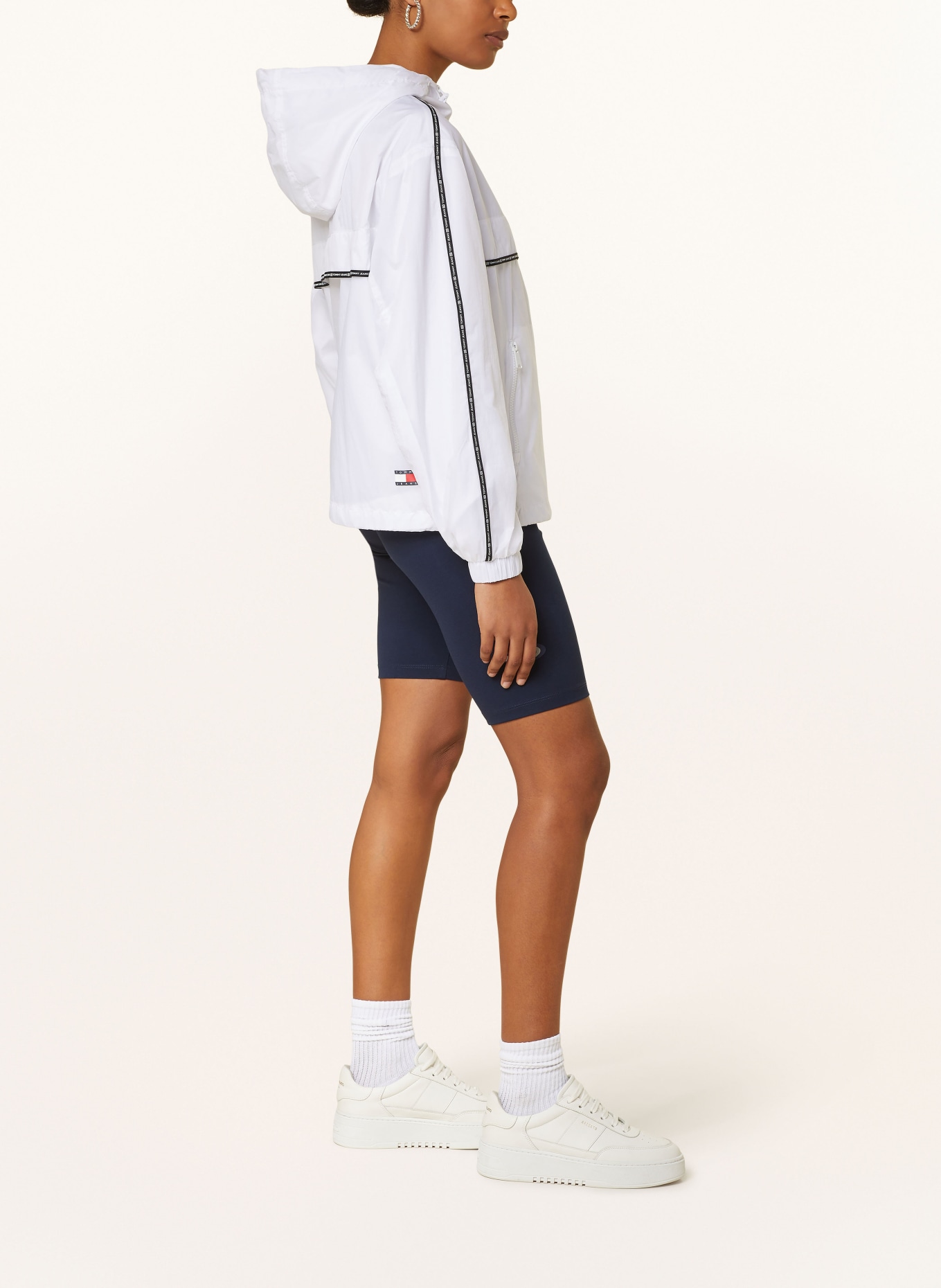 TOMMY JEANS Wind breaker, Color: WHITE (Image 4)