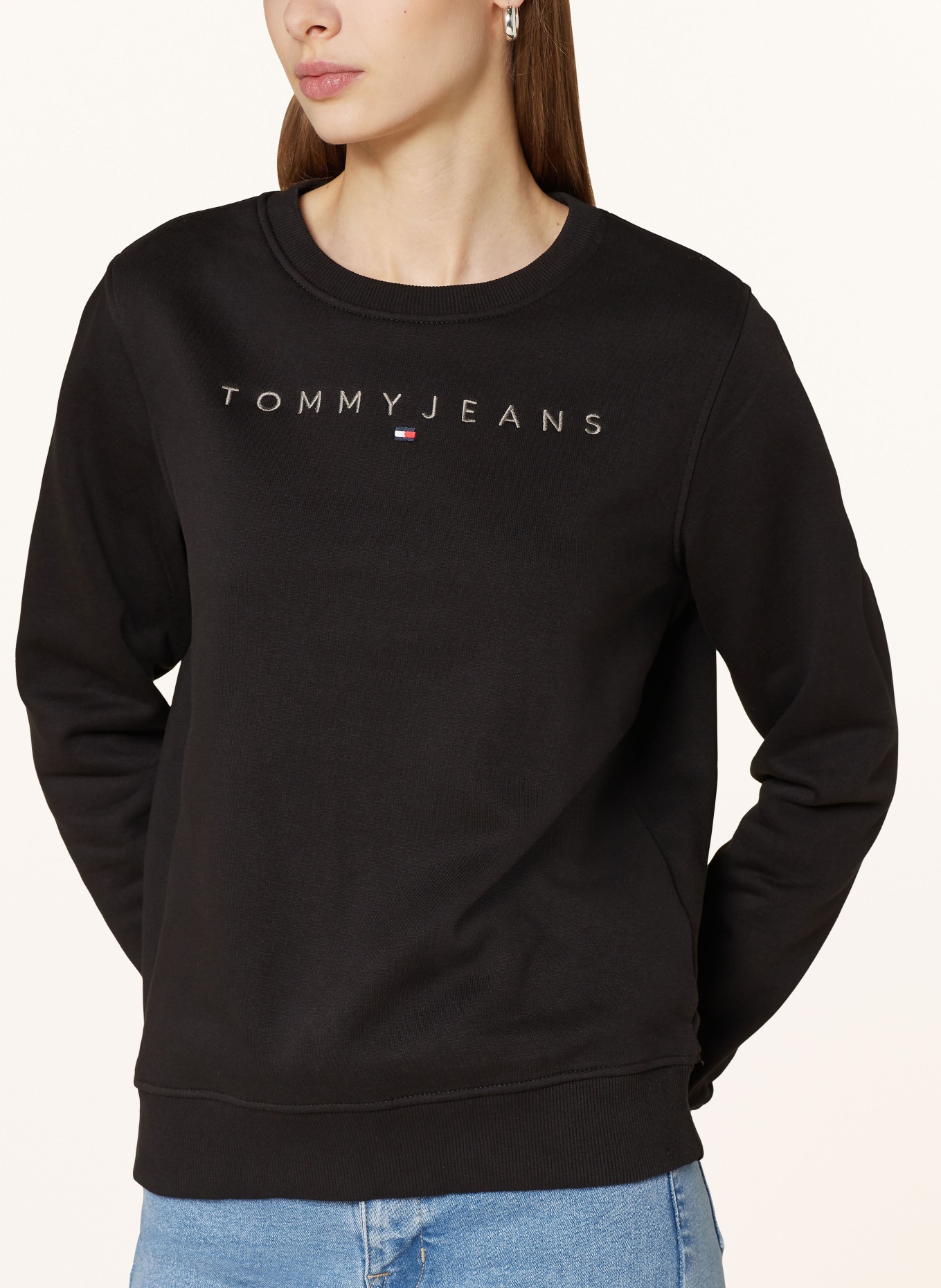 TOMMY JEANS Sweatshirt, Color: BLACK (Image 4)
