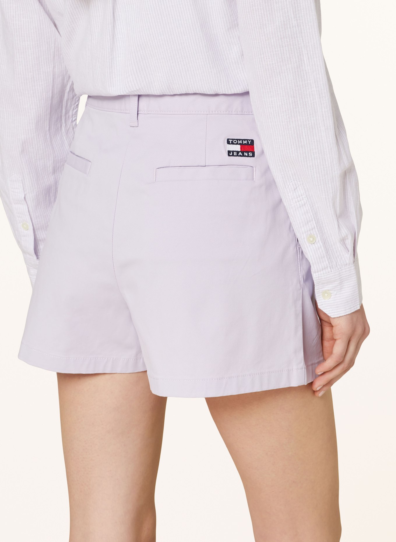 TOMMY JEANS Shorts CLAIRE, Color: LIGHT PURPLE (Image 5)