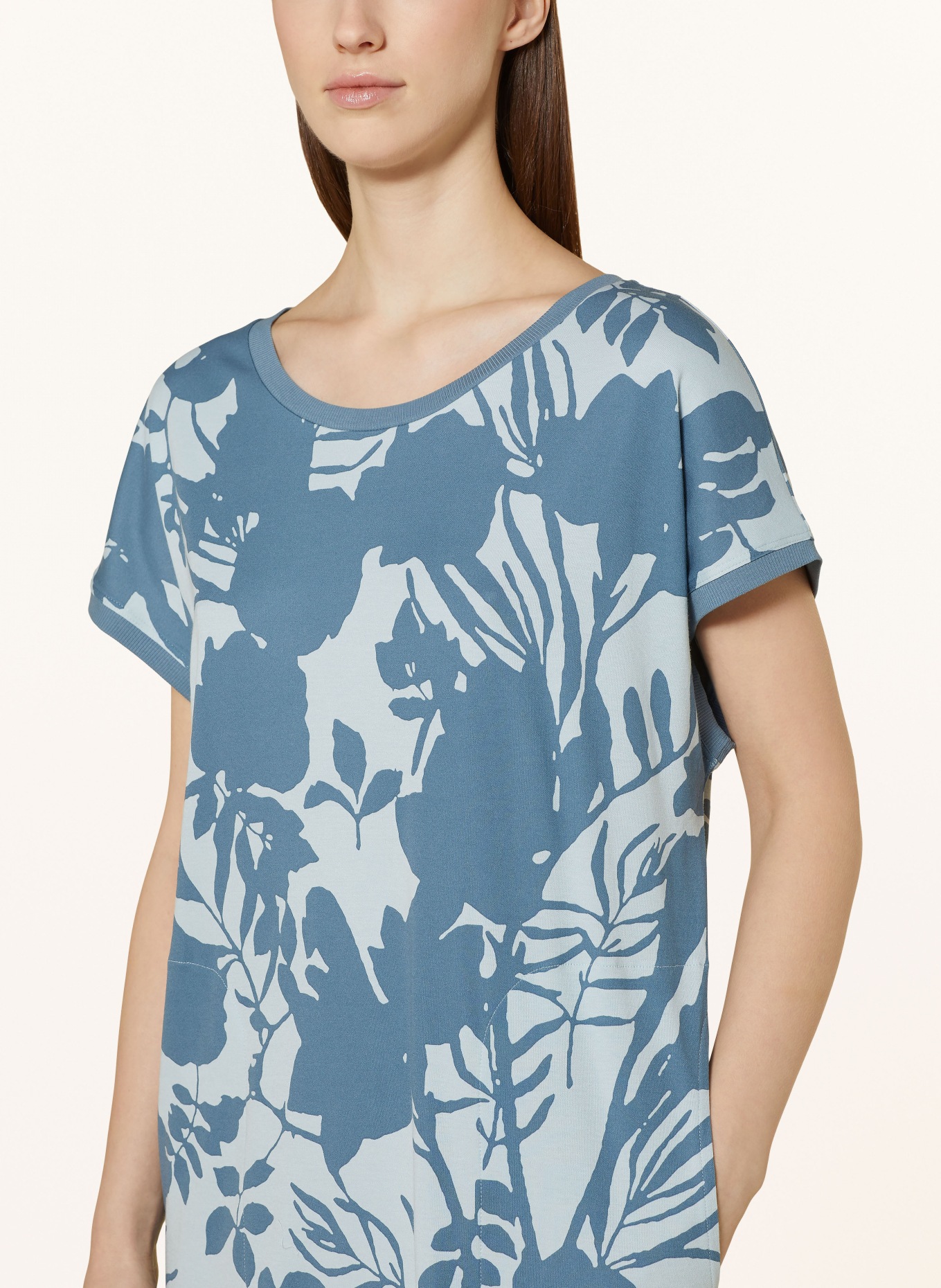 SCHIESSER Noční košile MODERN NIGHTWEAR, Barva: TMAVĚ MODRÁ/ MODRÁ (Obrázek 4)