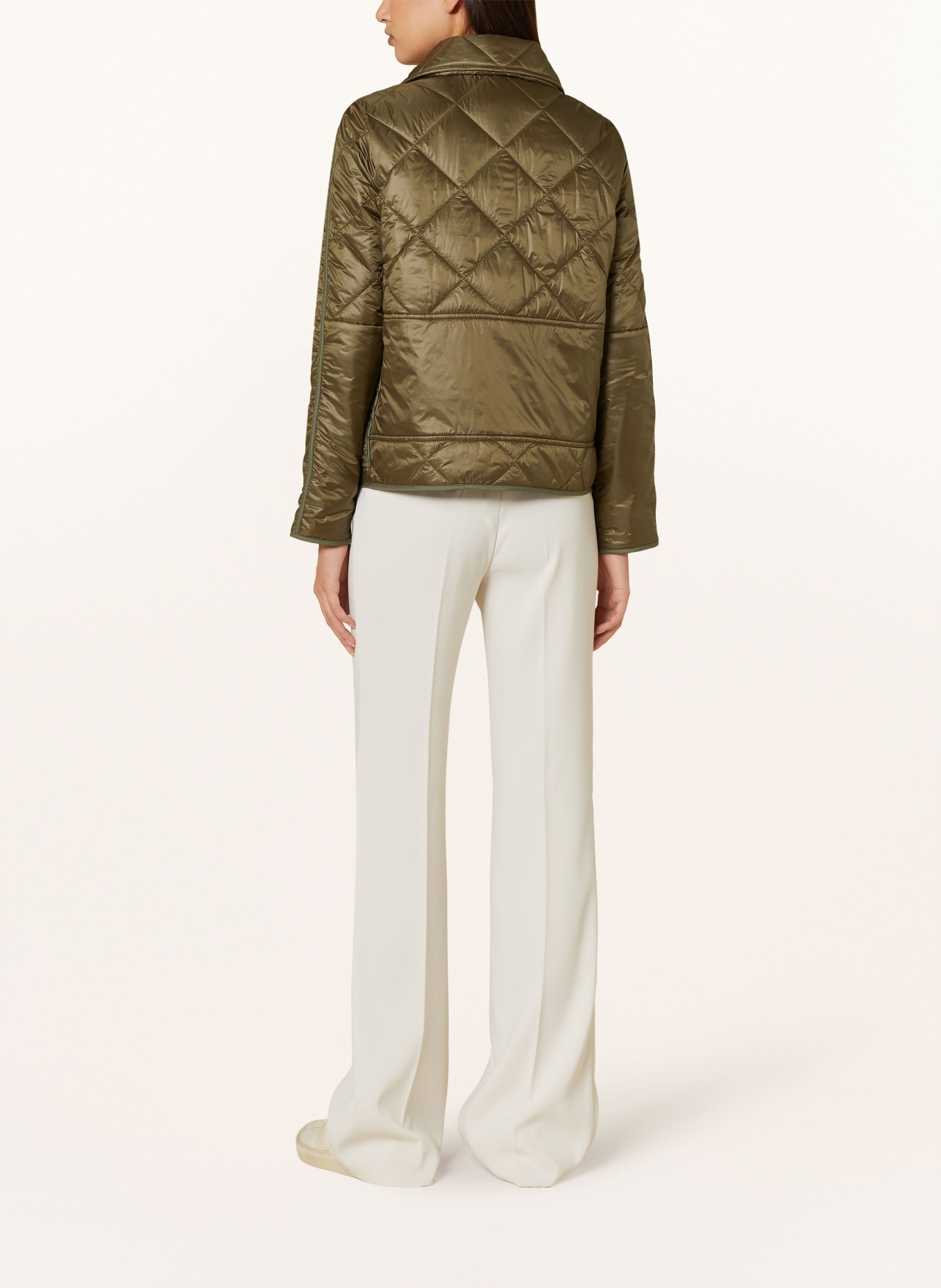 Fay Quilted jacket, Color: OLIVE (Image 3)