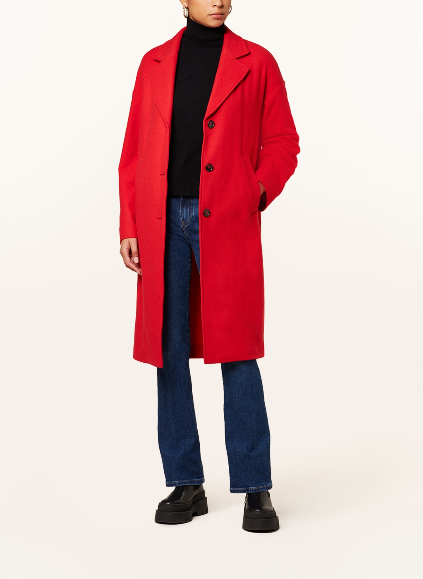 Marc O'Polo Wool coat, Color: RED (Image 2)