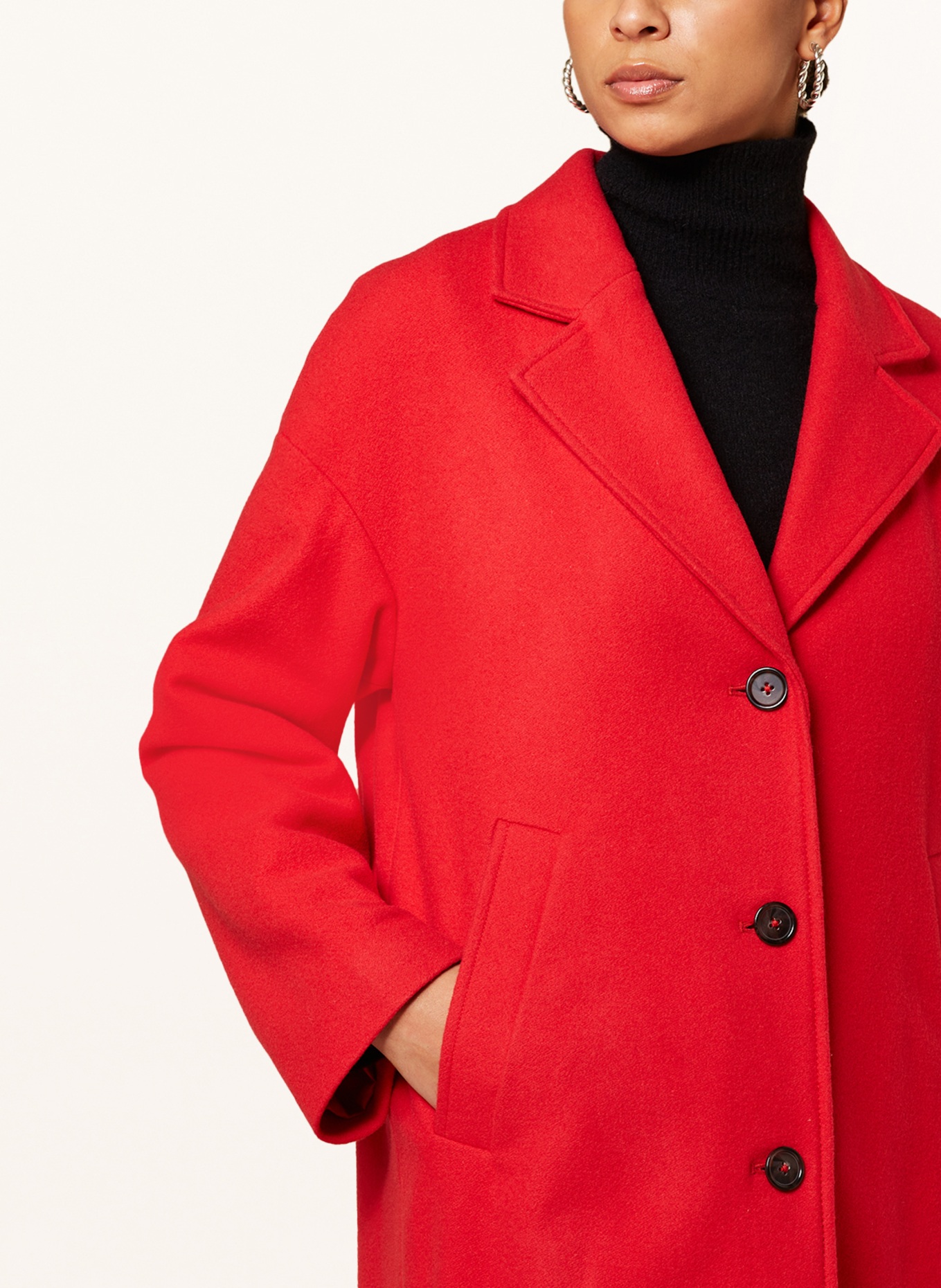 Marc O'Polo Wool coat, Color: RED (Image 4)