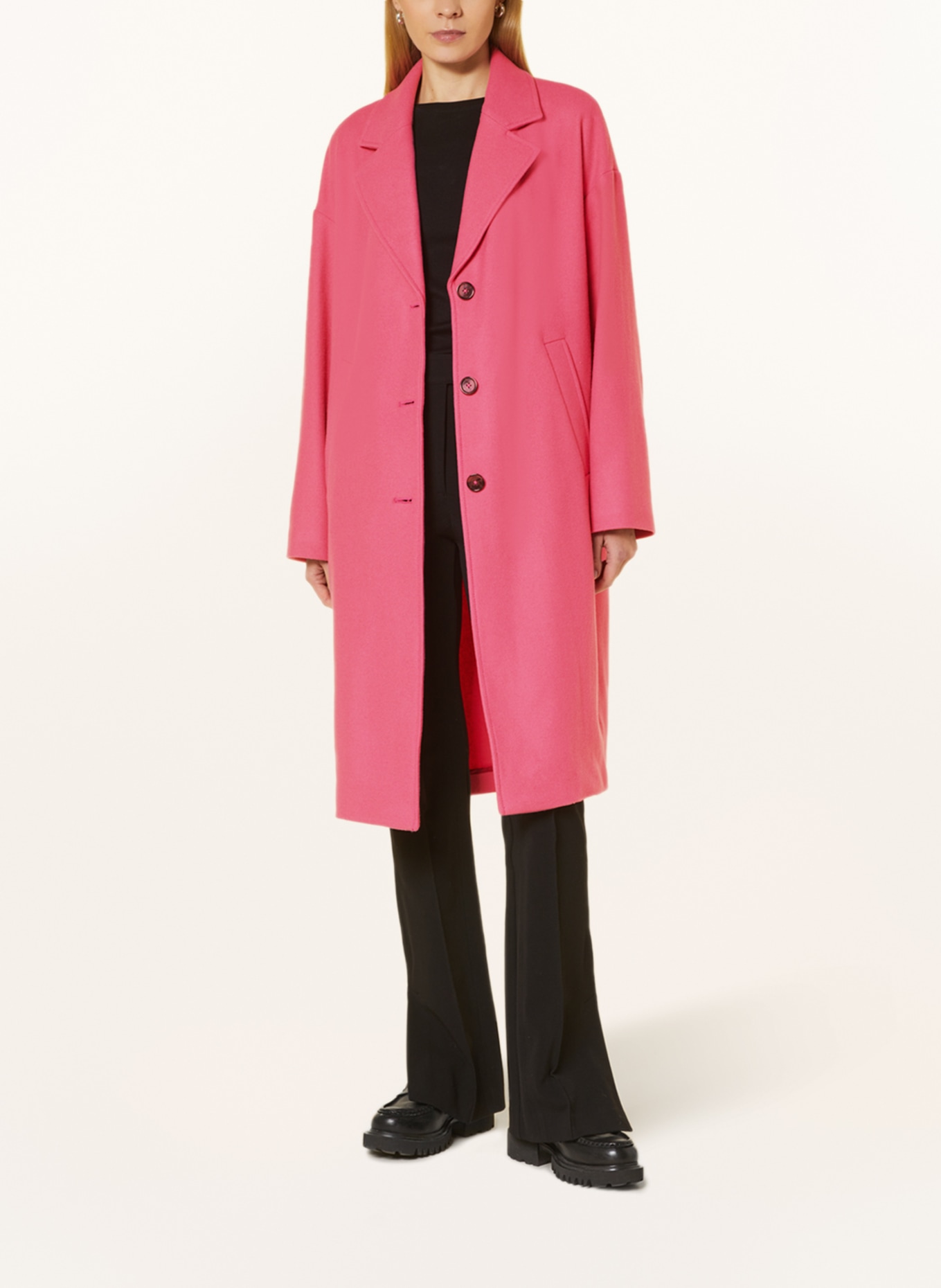 Marc O'Polo Wool coat, Color: PINK (Image 2)